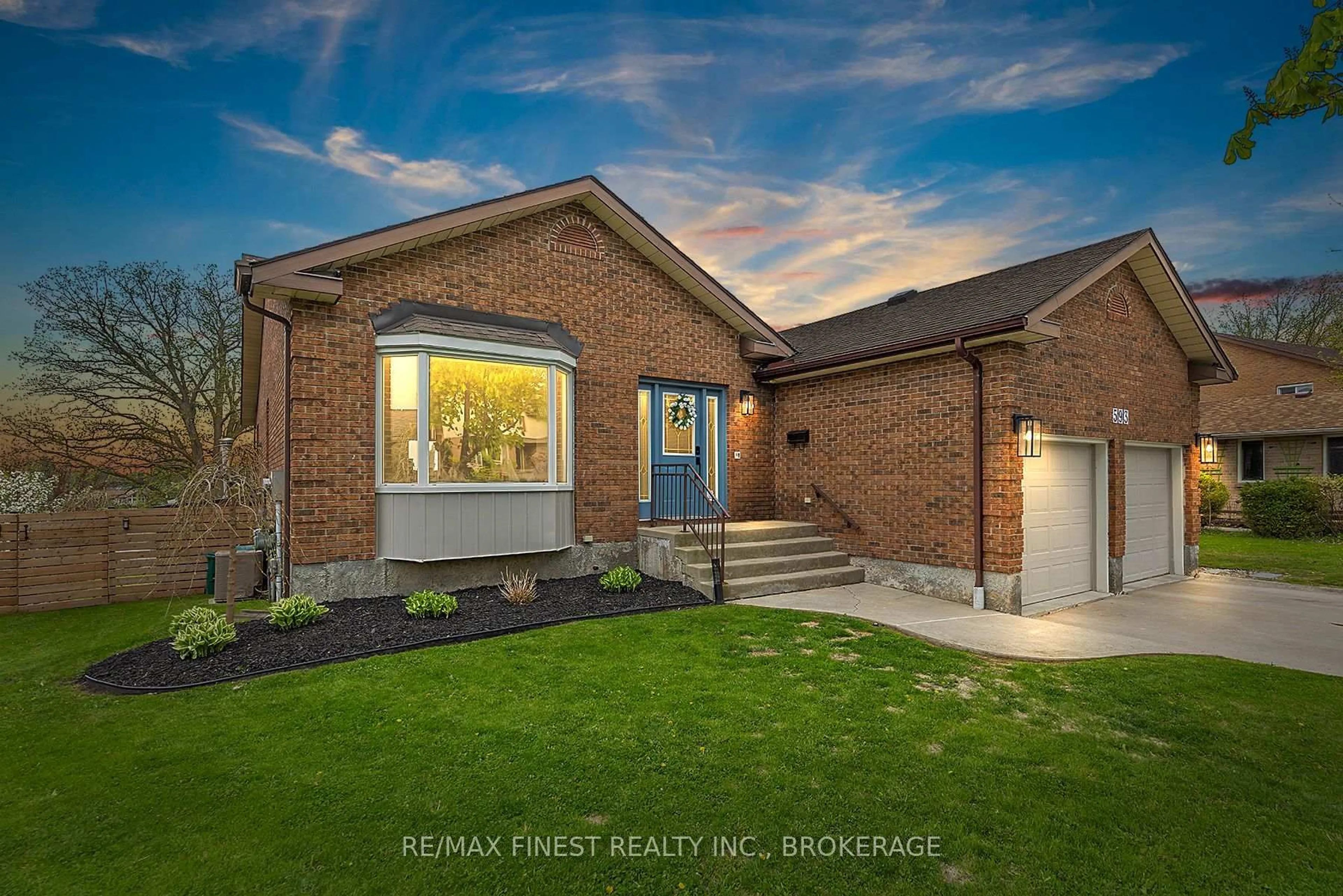 Home with brick exterior material, street for 593 Forest Hill Dr, Kingston Ontario K7M 7N6
