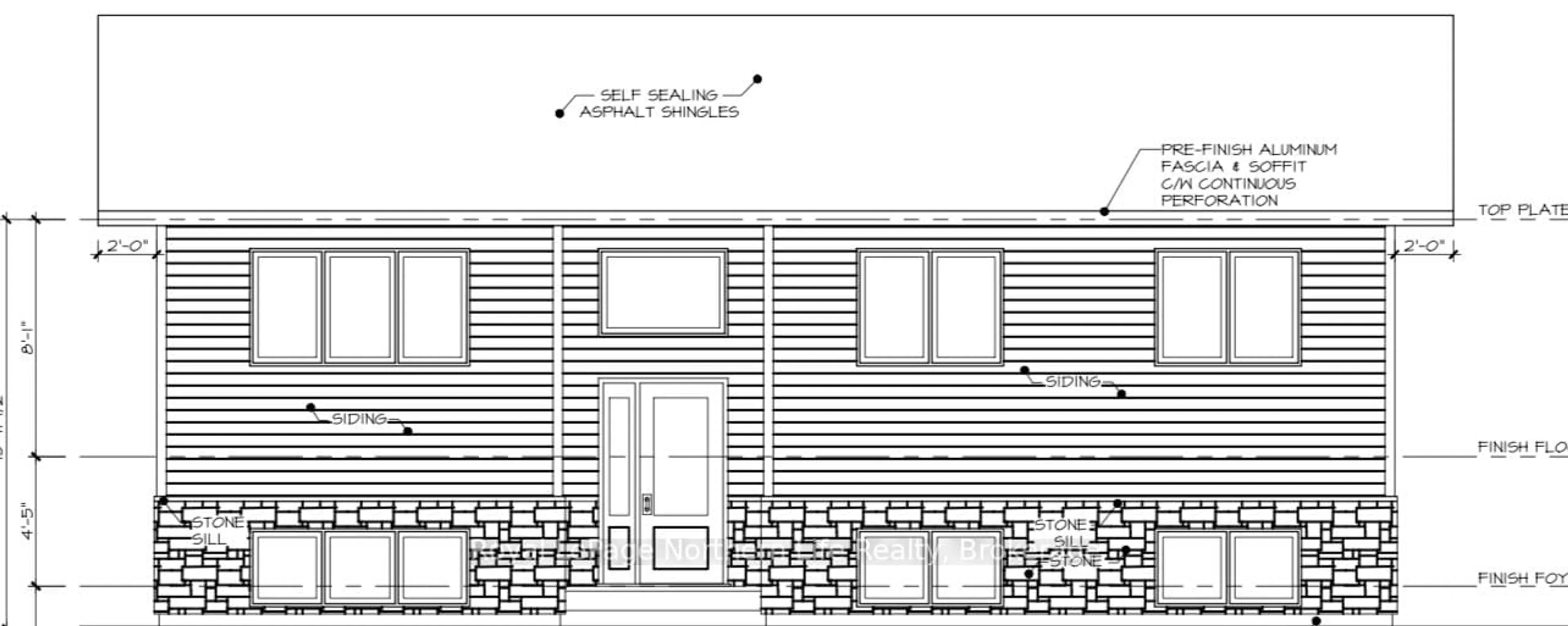 Floor plan for 428 Roy St, West Nipissing Ontario P2B 3E6