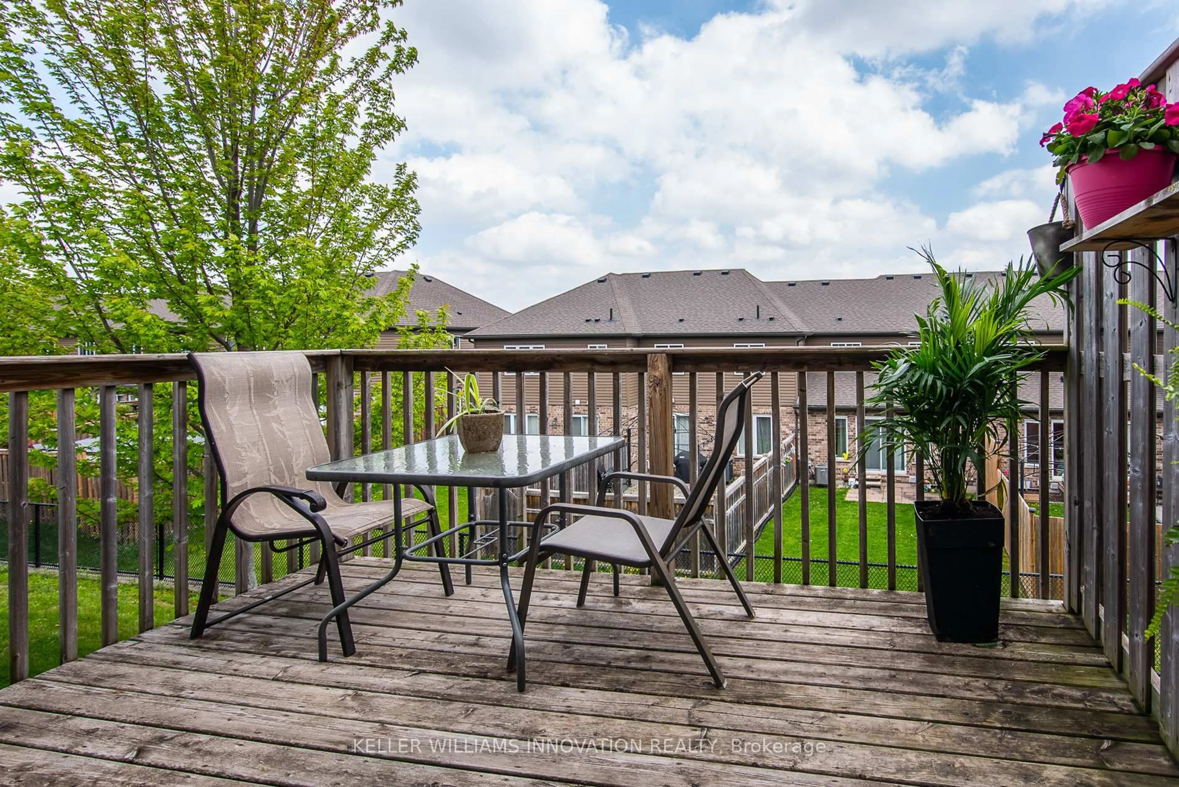 Patio, water/lake/river/ocean view for 388 Old Huron Rd #3B, Kitchener Ontario N2R 0J6