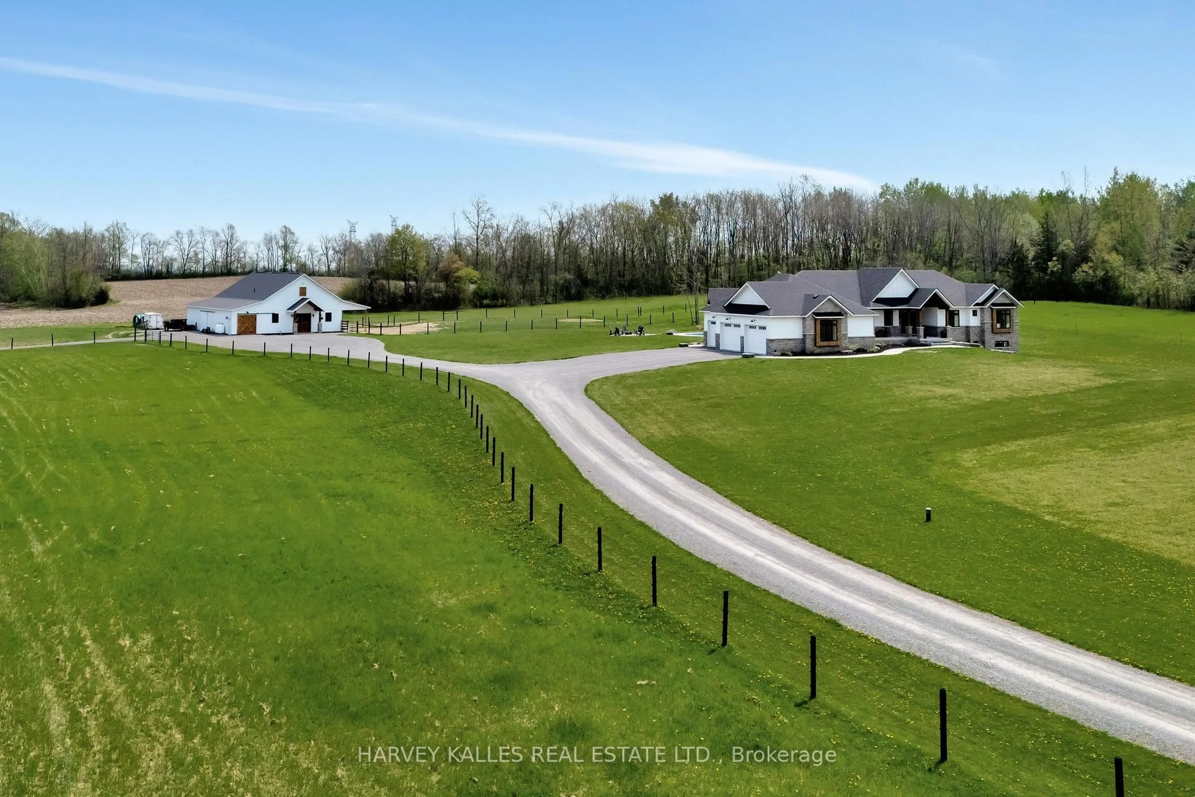 A pic from outside/outdoor area/front of a property/back of a property/a pic from drone, unknown for 498 Mackenzie Rd, Hastings Ontario K0K 2C0