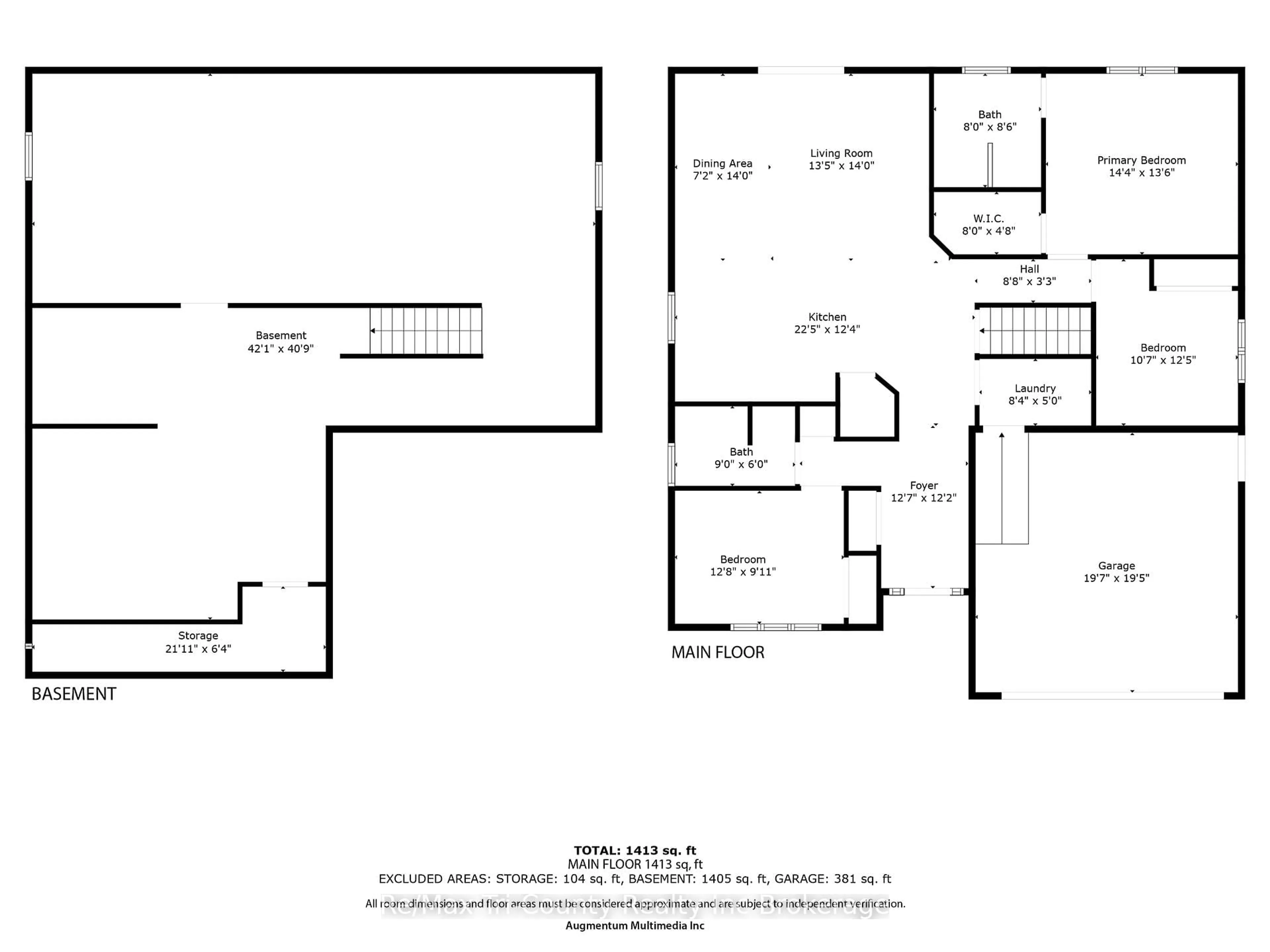 Floor plan for 192 Talbot St, Norfolk Ontario N0J 1E0