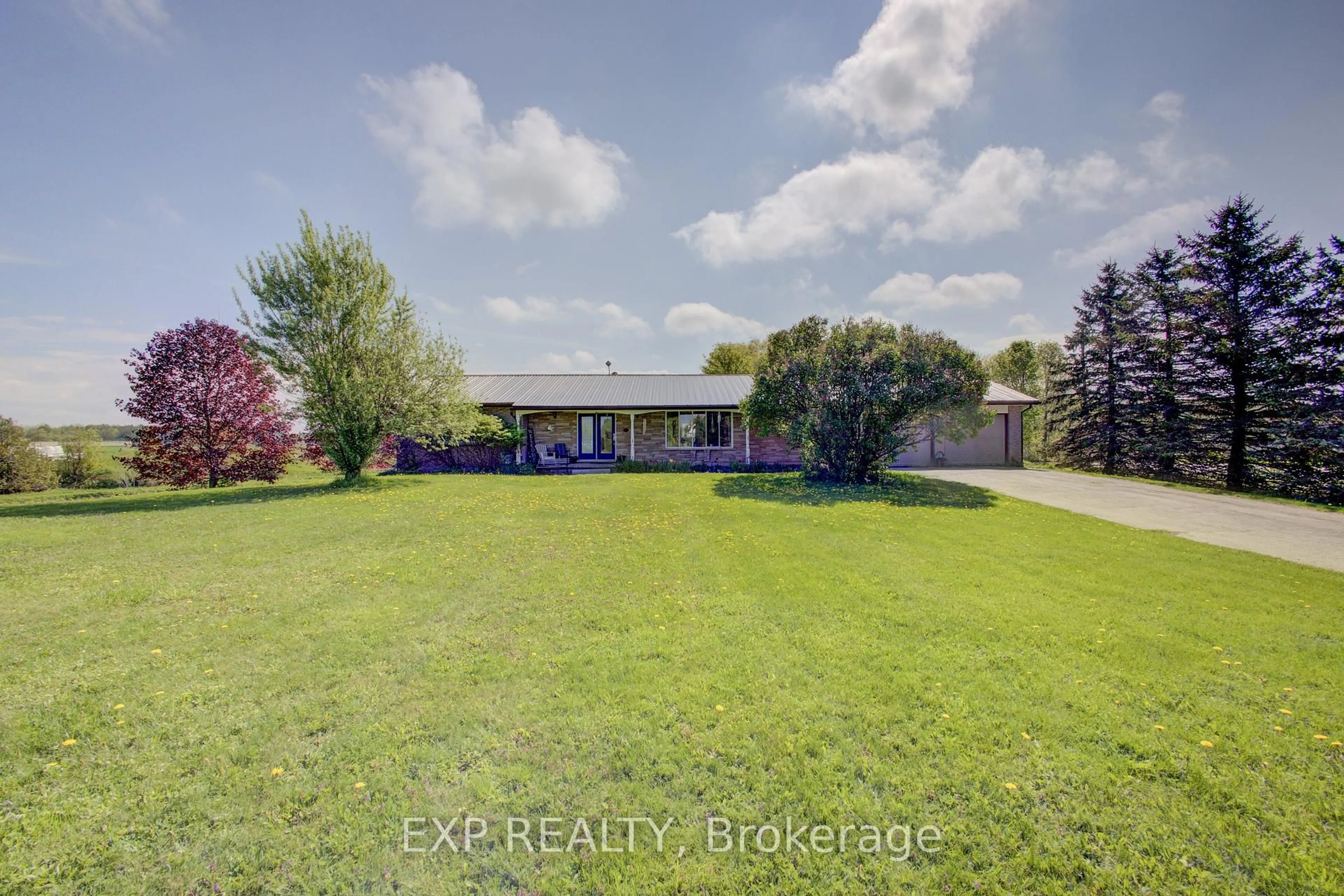 A pic from outside/outdoor area/front of a property/back of a property/a pic from drone, water/lake/river/ocean view for 8989 Concession 11 Rd, Wellington North Ontario N0G 2L0
