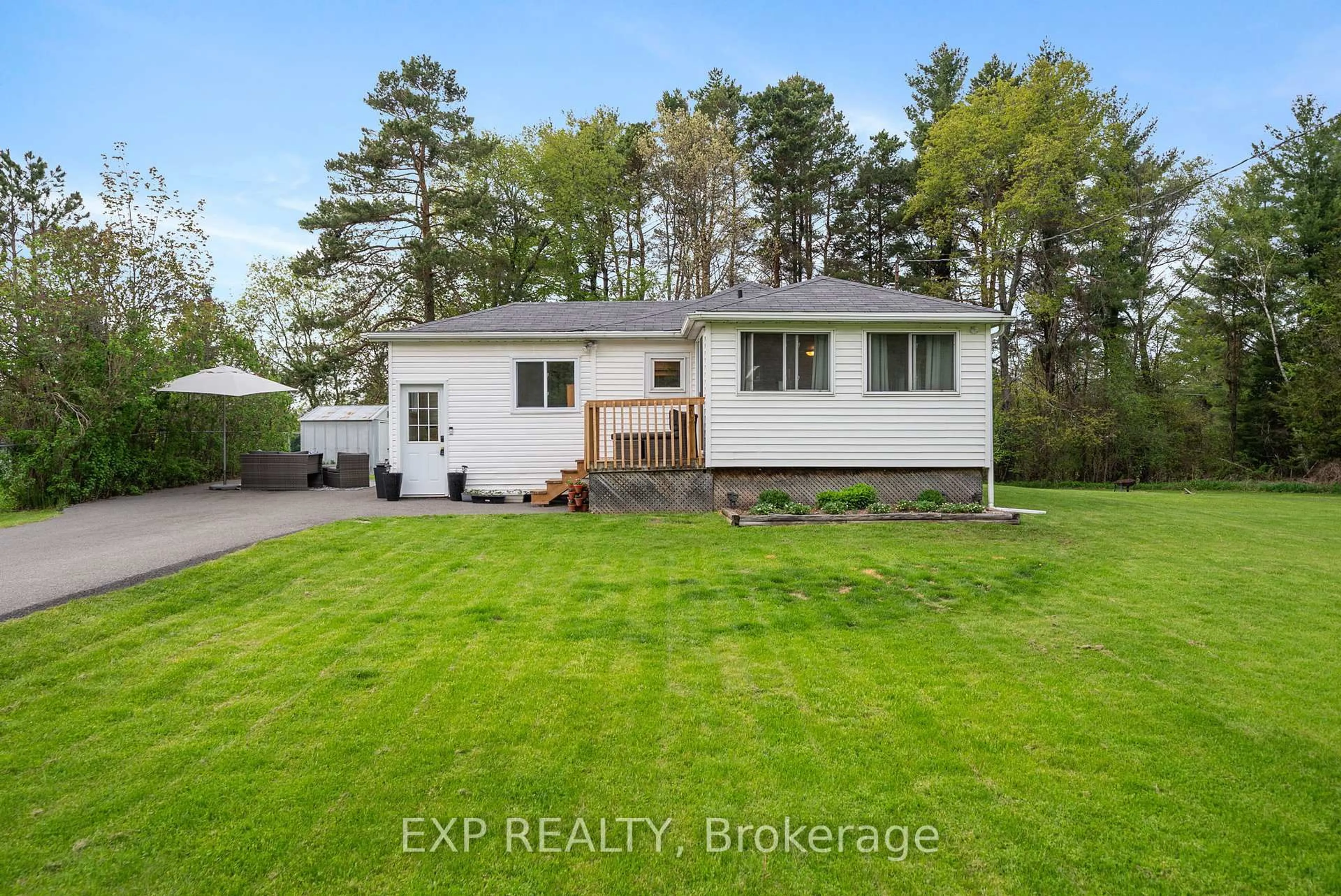 A pic from outside/outdoor area/front of a property/back of a property/a pic from drone, unknown for 12892 County Road 21 N/A, Cramahe Ontario K0K 1S0