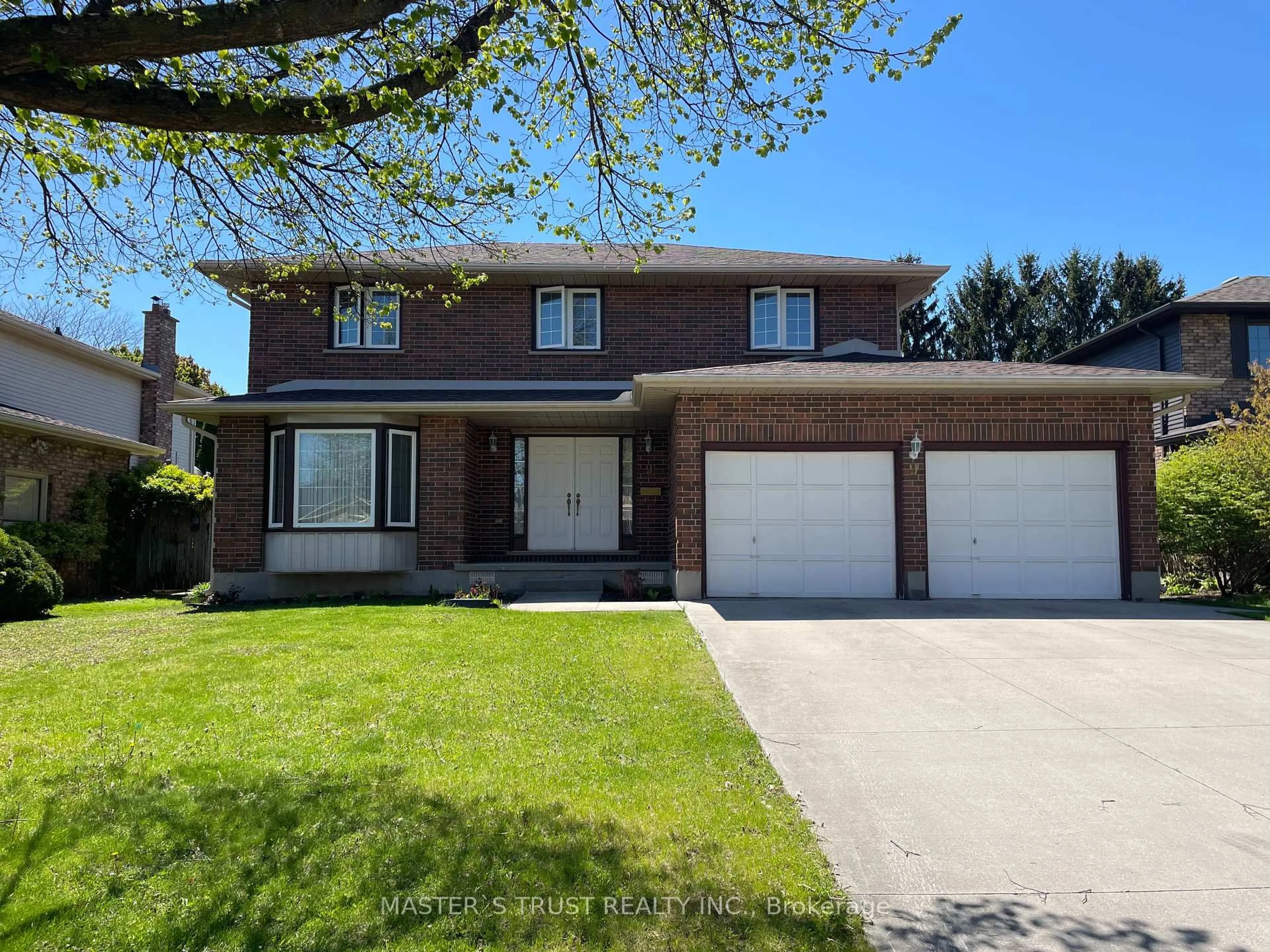 Home with brick exterior material, street for 9 Mountainview Cres, London South Ontario N6J 4M9