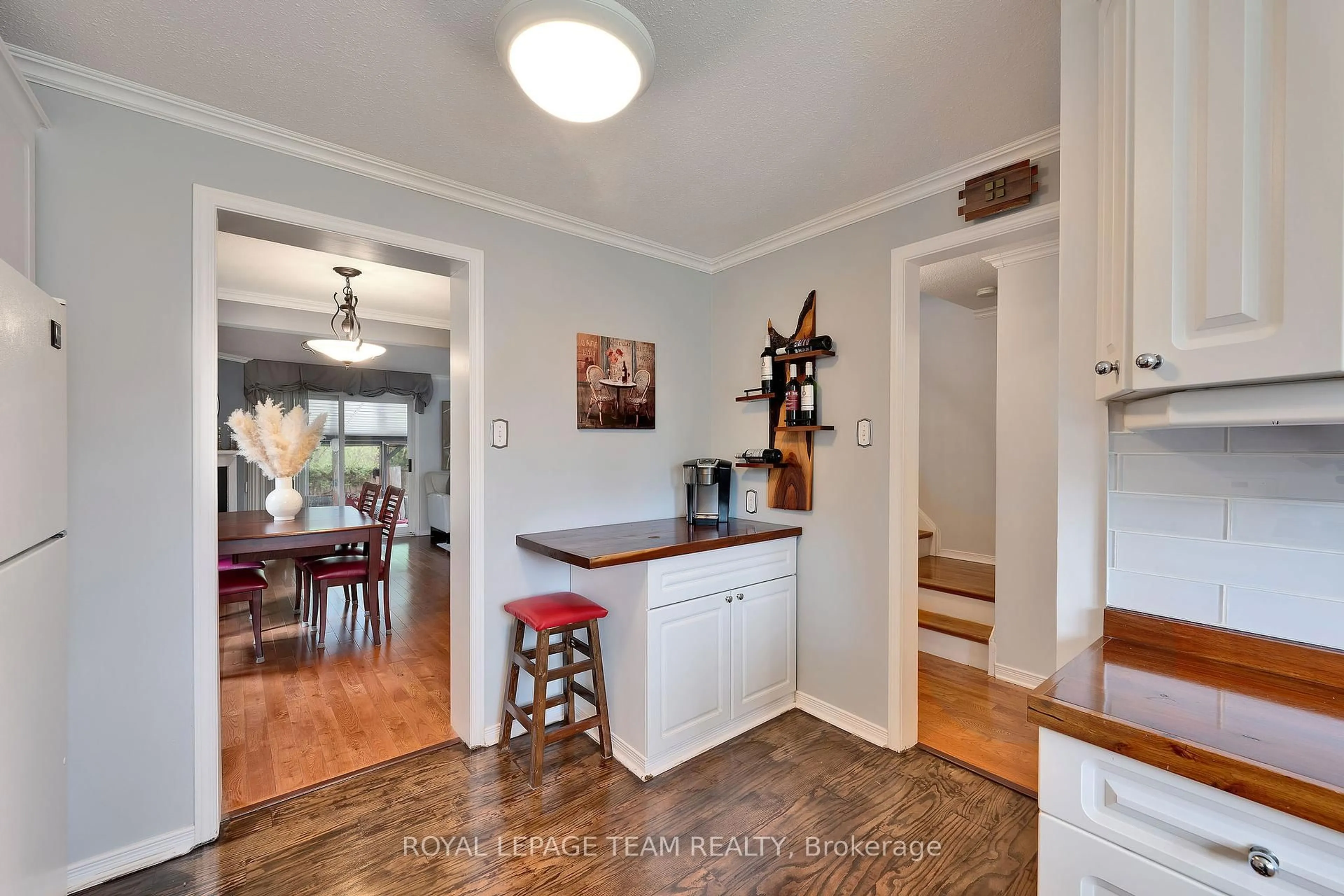 Open concept kitchen, unknown for 1642 Lafrance Dr, Orleans Ontario K1E 2L8