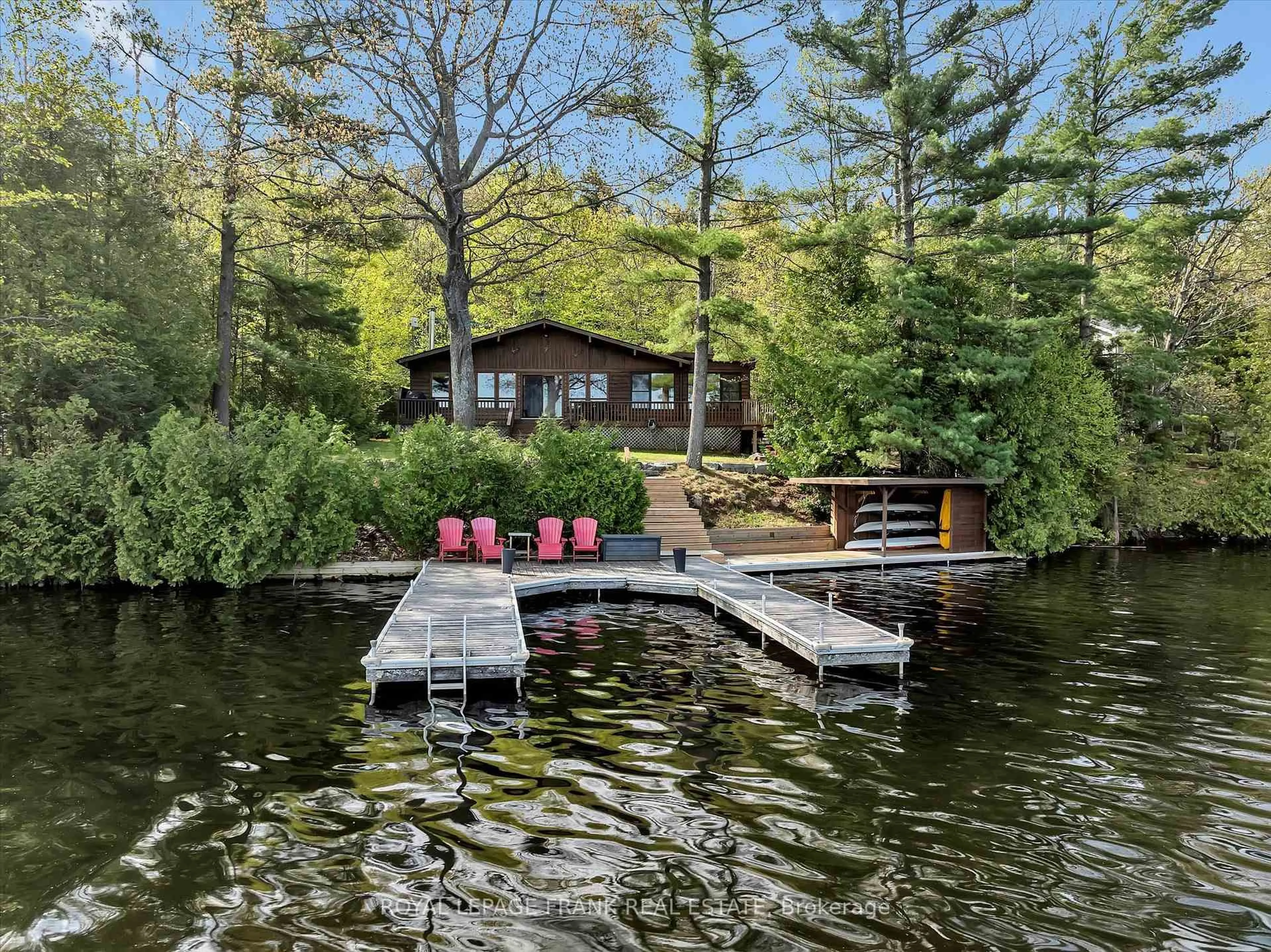 Patio, water/lake/river/ocean view for 3122 Spring Lane, Smith-Ennismore-Lakefield Ontario K0L 2H0