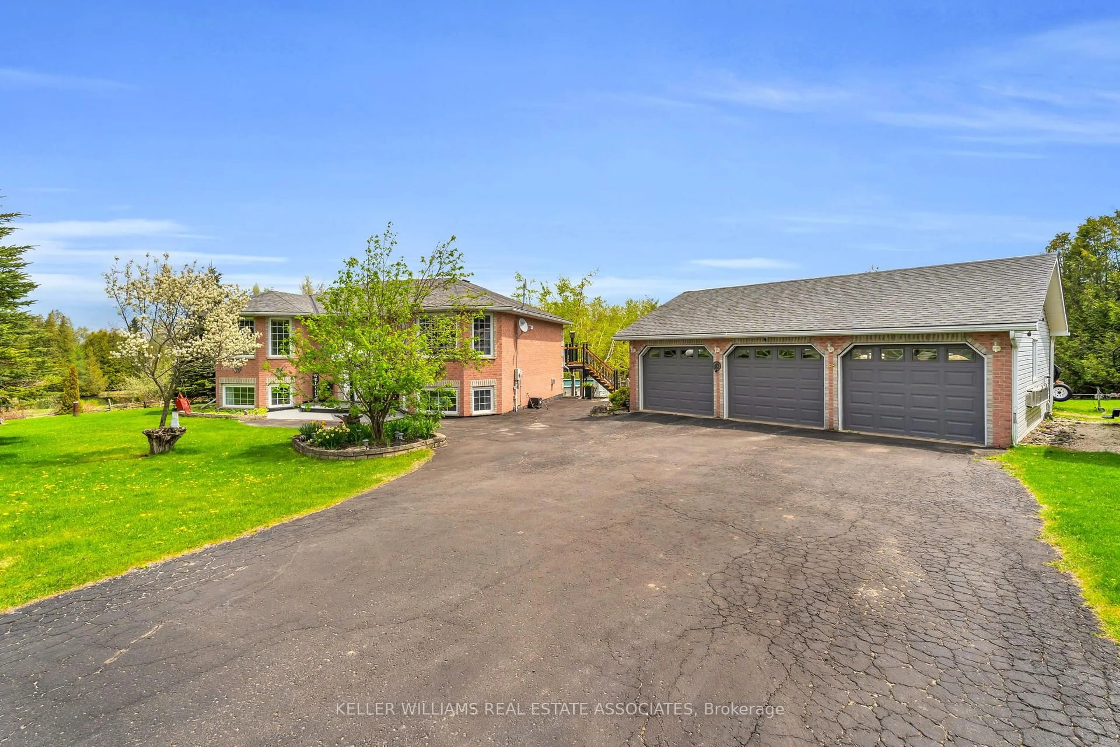 A pic from outside/outdoor area/front of a property/back of a property/a pic from drone, street for 436451 4th Line, Melancthon Ontario L9V 1S6