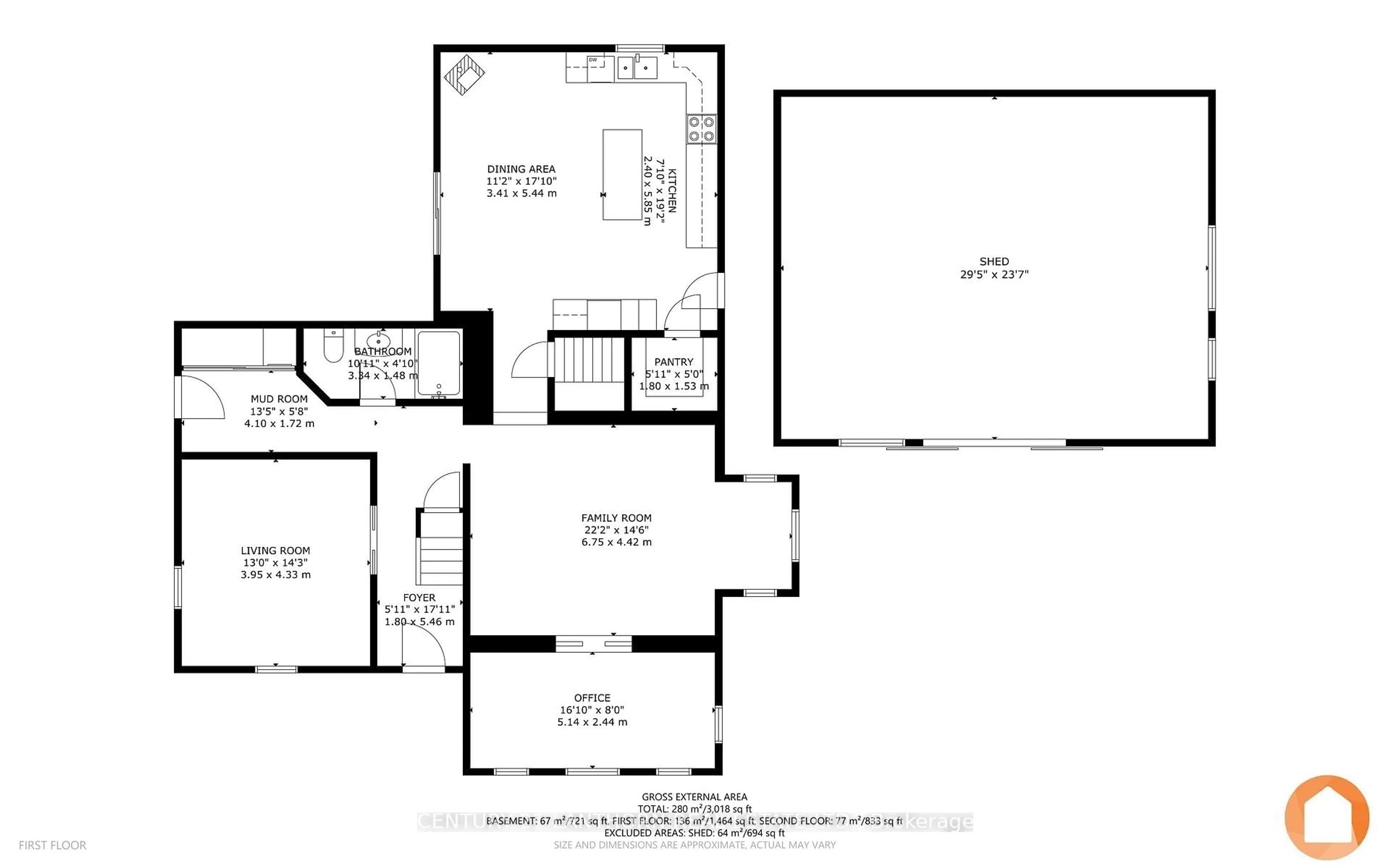 Floor plan for 1647 County Road 10 N/A, Prince Edward County Ontario K0K 1P0