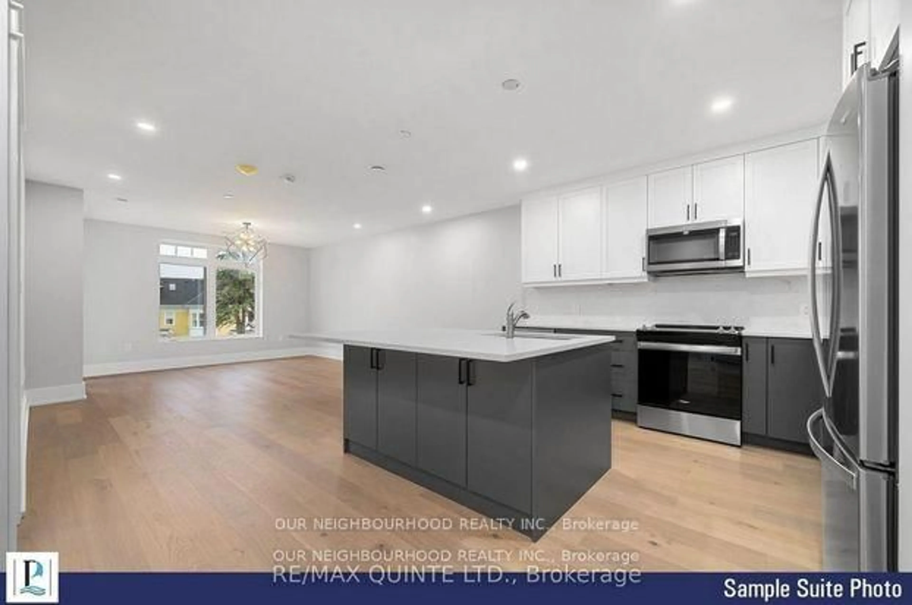 Open concept kitchen, unknown for 12 Clara Dr #202, Prince Edward County Ontario K0K 2T0