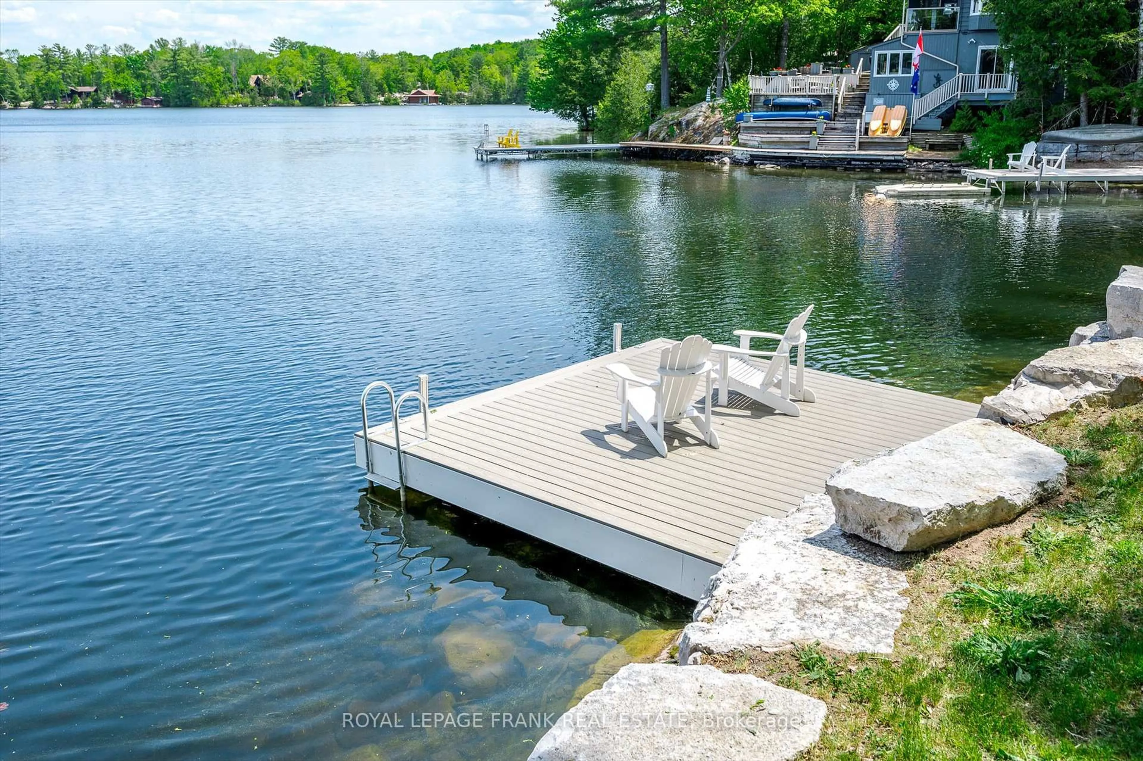 Patio, water/lake/river/ocean view for 331 Elbow Point Rd, Trent Lakes Ontario K0L 1J0