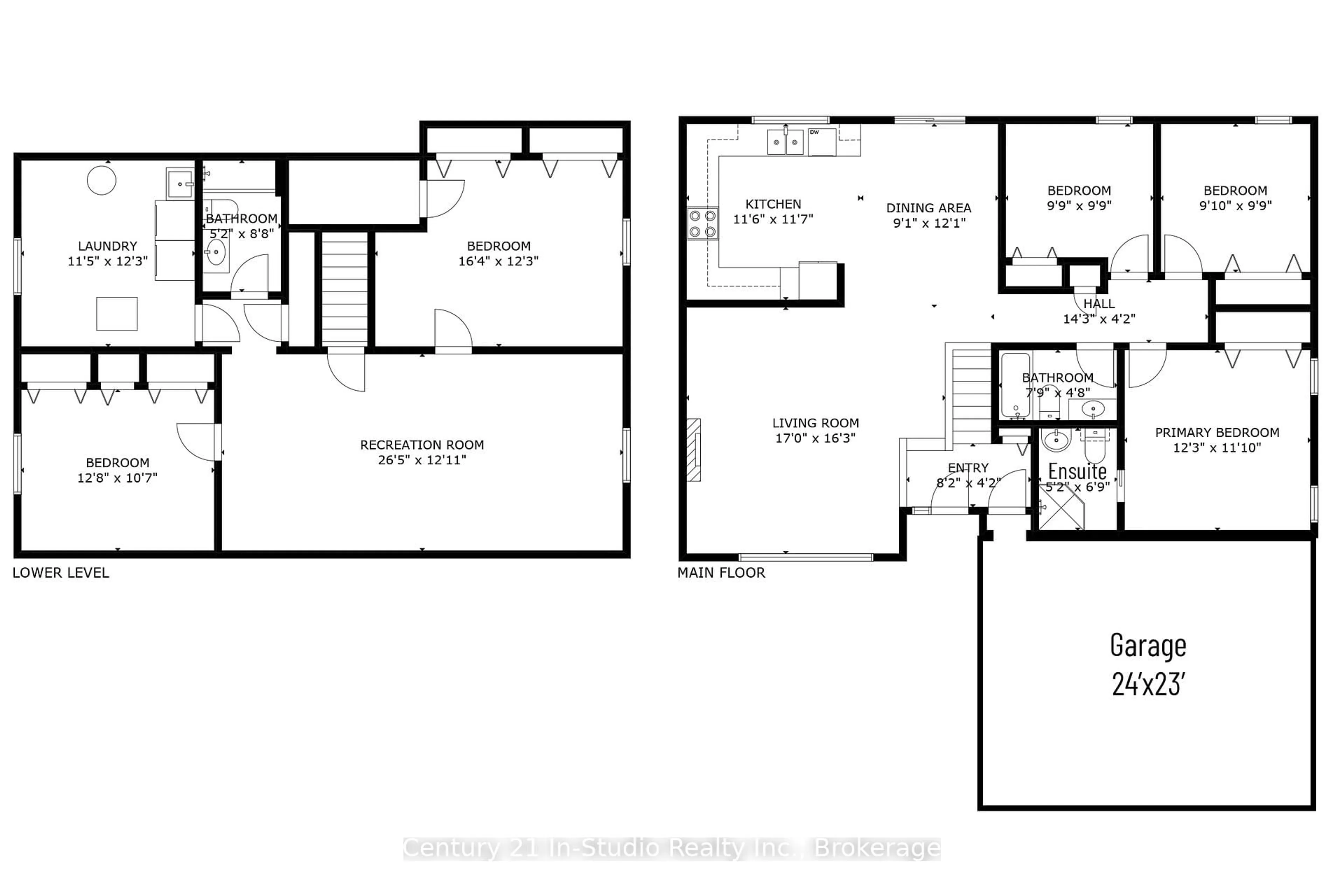 Floor plan for 406 Alice St, Saugeen Shores Ontario N0H 2L0