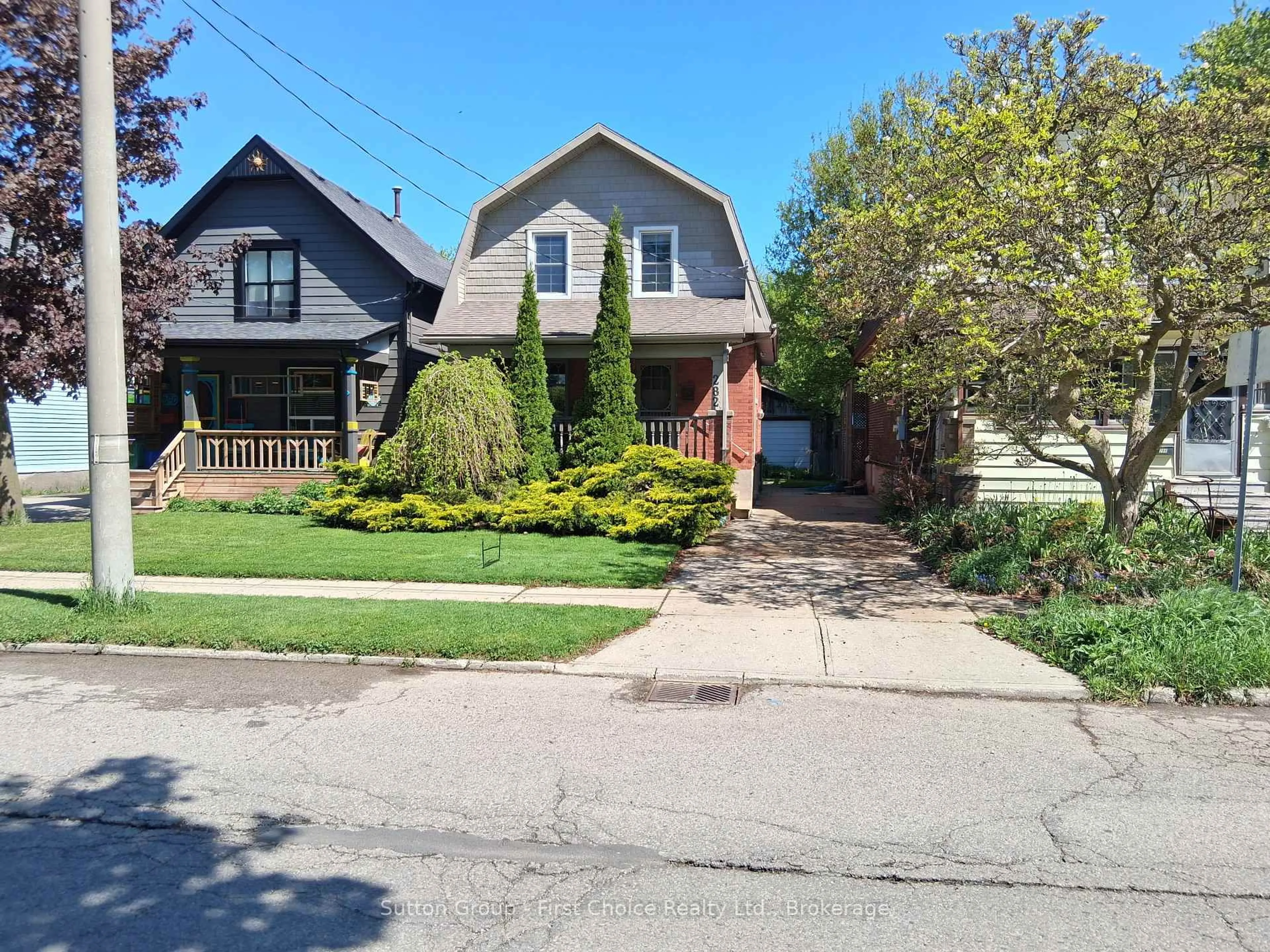 Home with brick exterior material, street for 282 Brunswick St, Stratford Ontario N5A 3M4