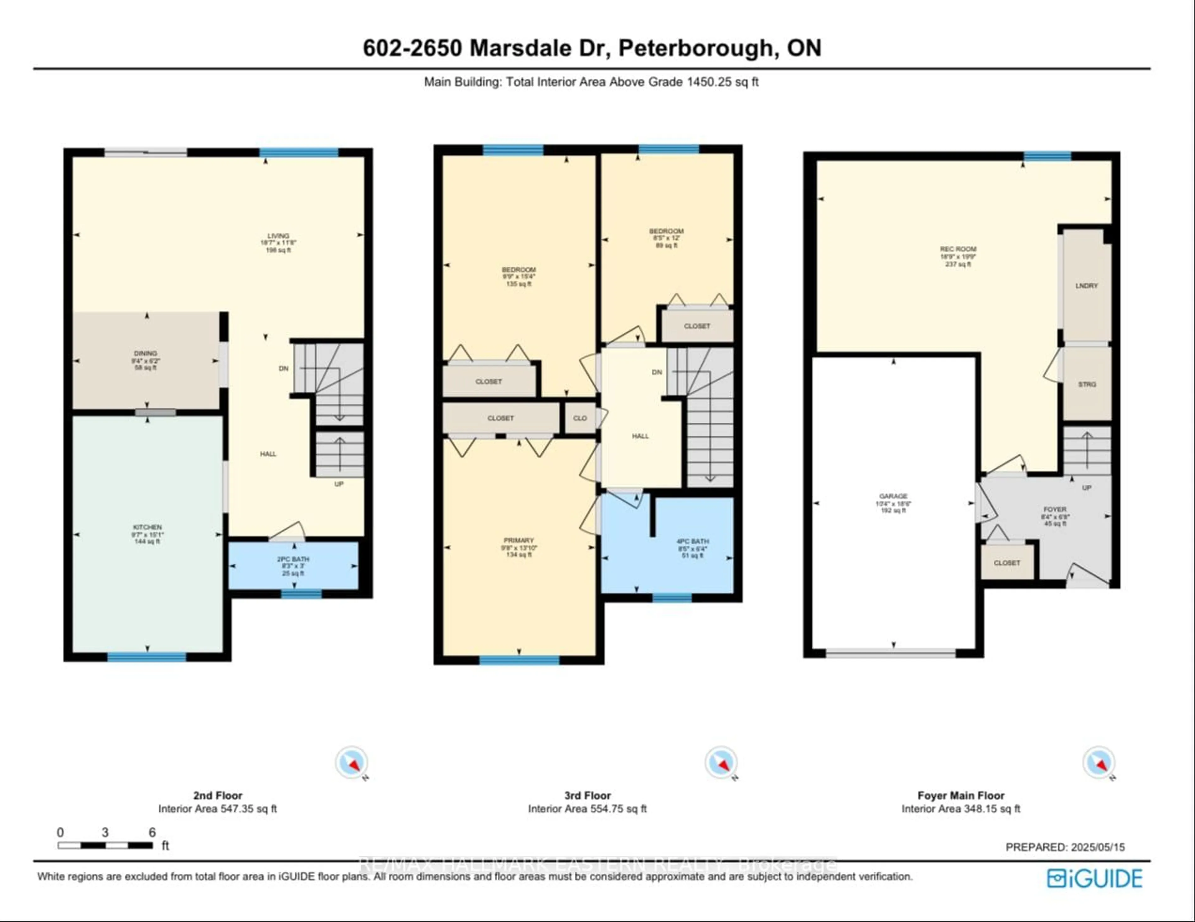 Floor plan for 2650 Marsdale Dr #602, Peterborough East Ontario K9L 1Y2