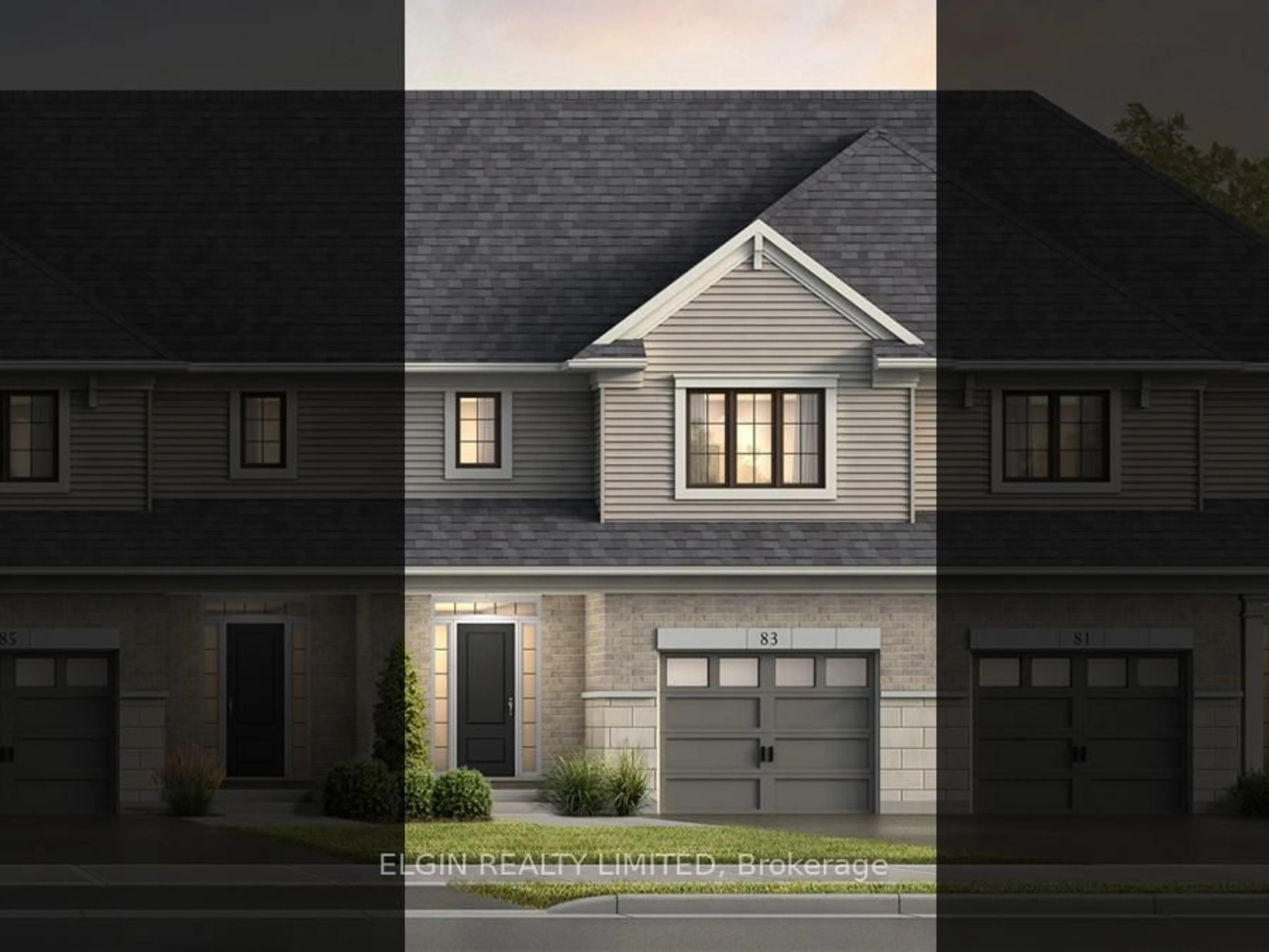 Home with vinyl exterior material, street for 83 Willow Dr, Aylmer Ontario N5H 0B9