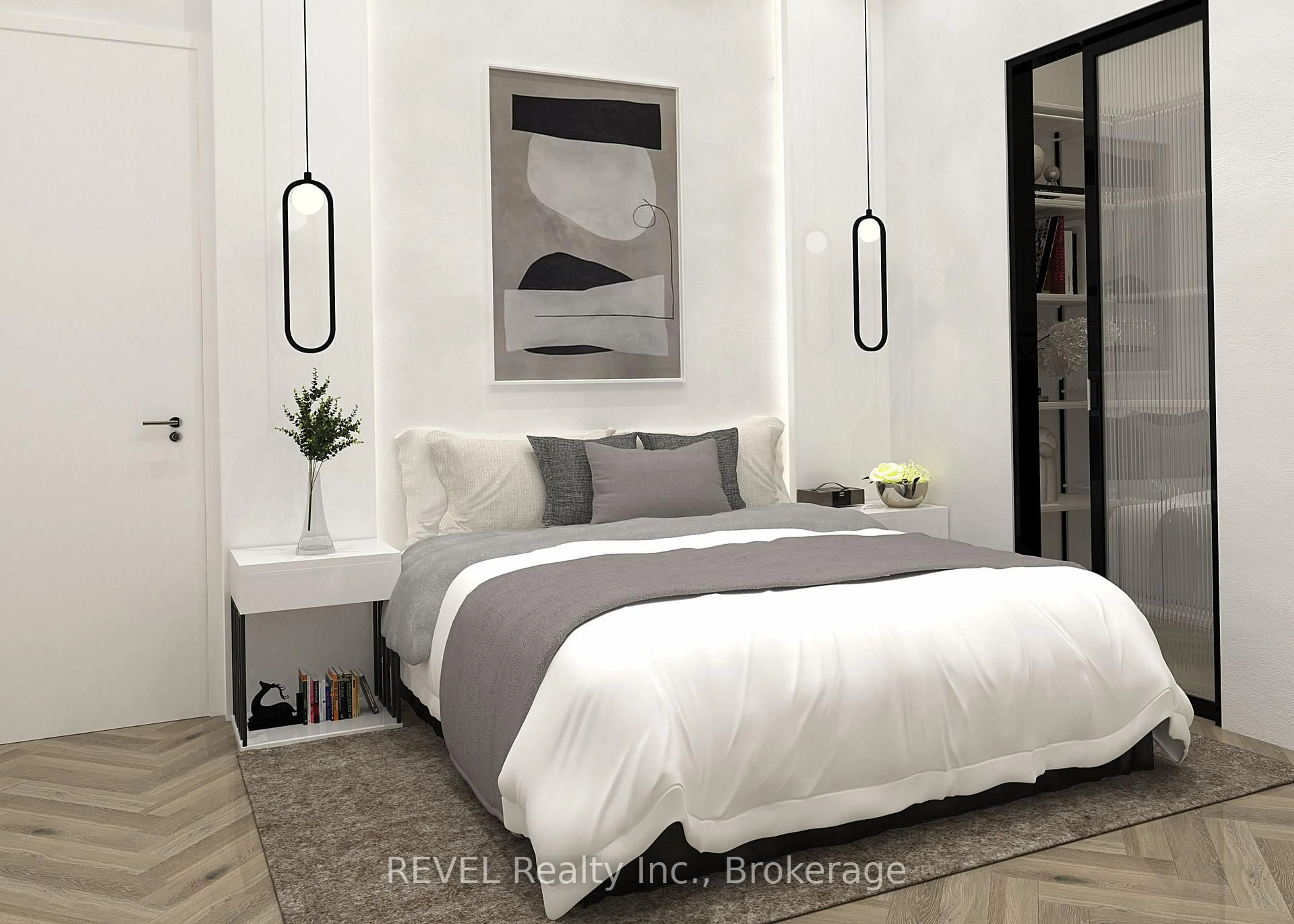 Bedroom with bed, unknown for 7640 Kalar Rd, Niagara Falls Ontario L2H 0Y3
