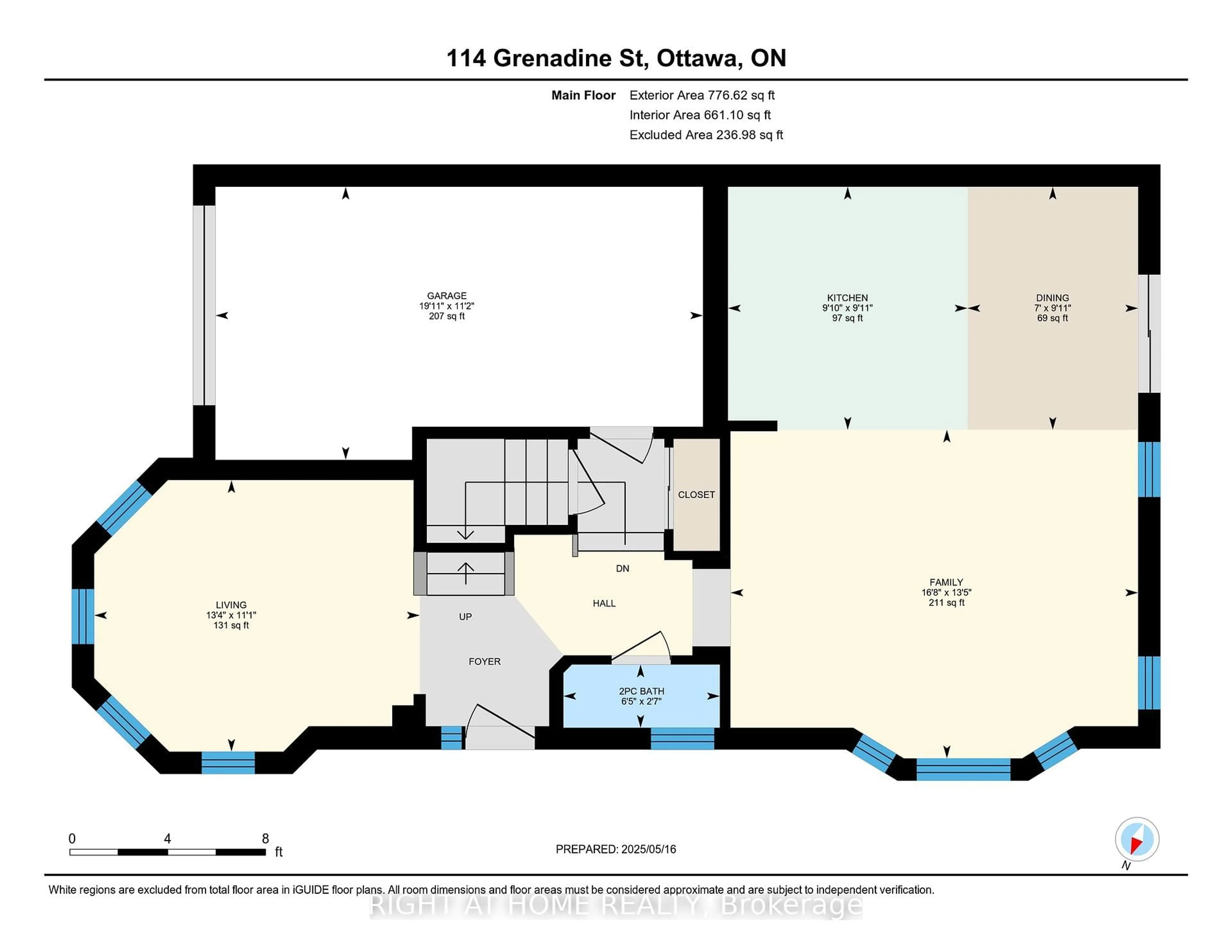 Floor plan for 114 Grenadine St, Stittsville Ontario K2S 0N9