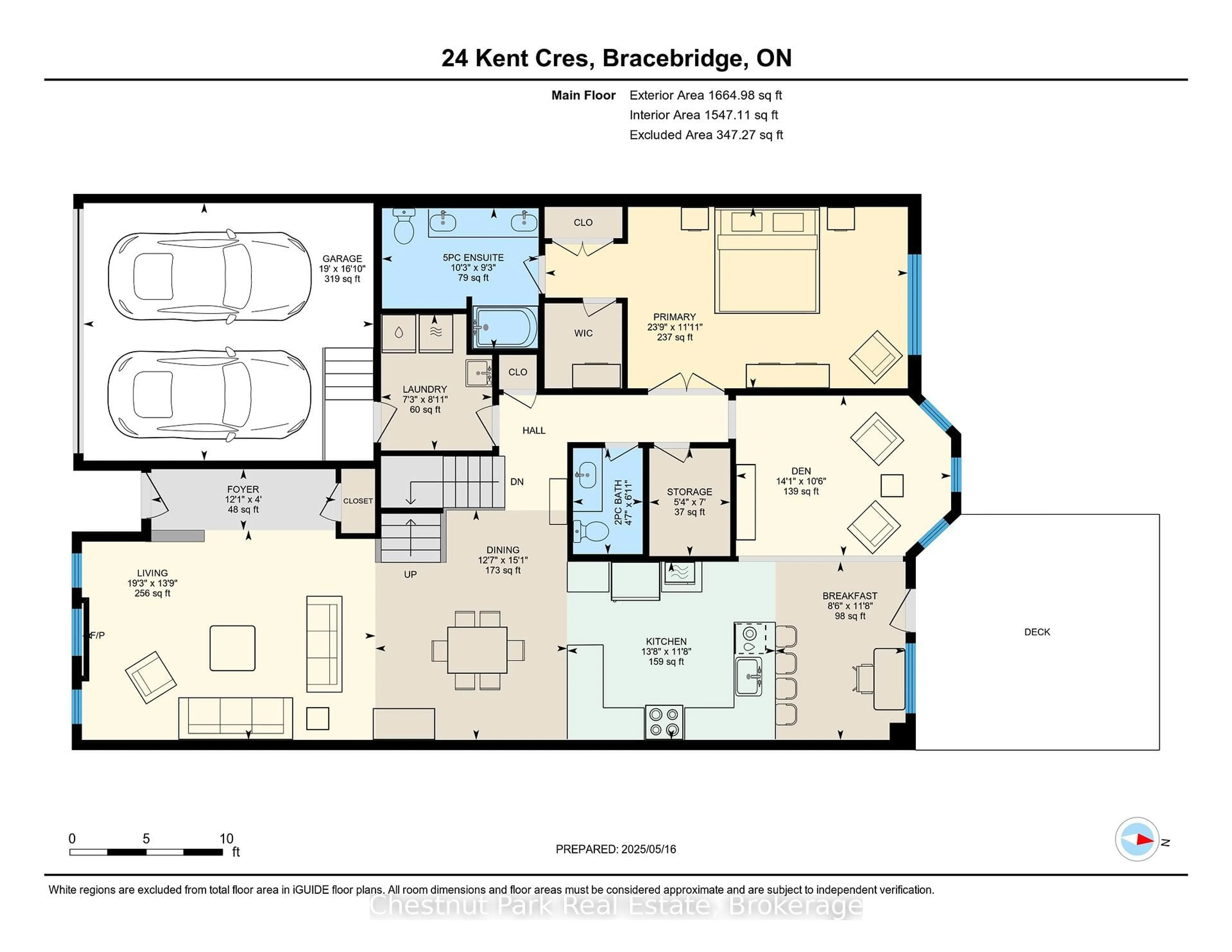 Floor plan for 24 Kent Cres, Bracebridge Ontario P1L 0B7