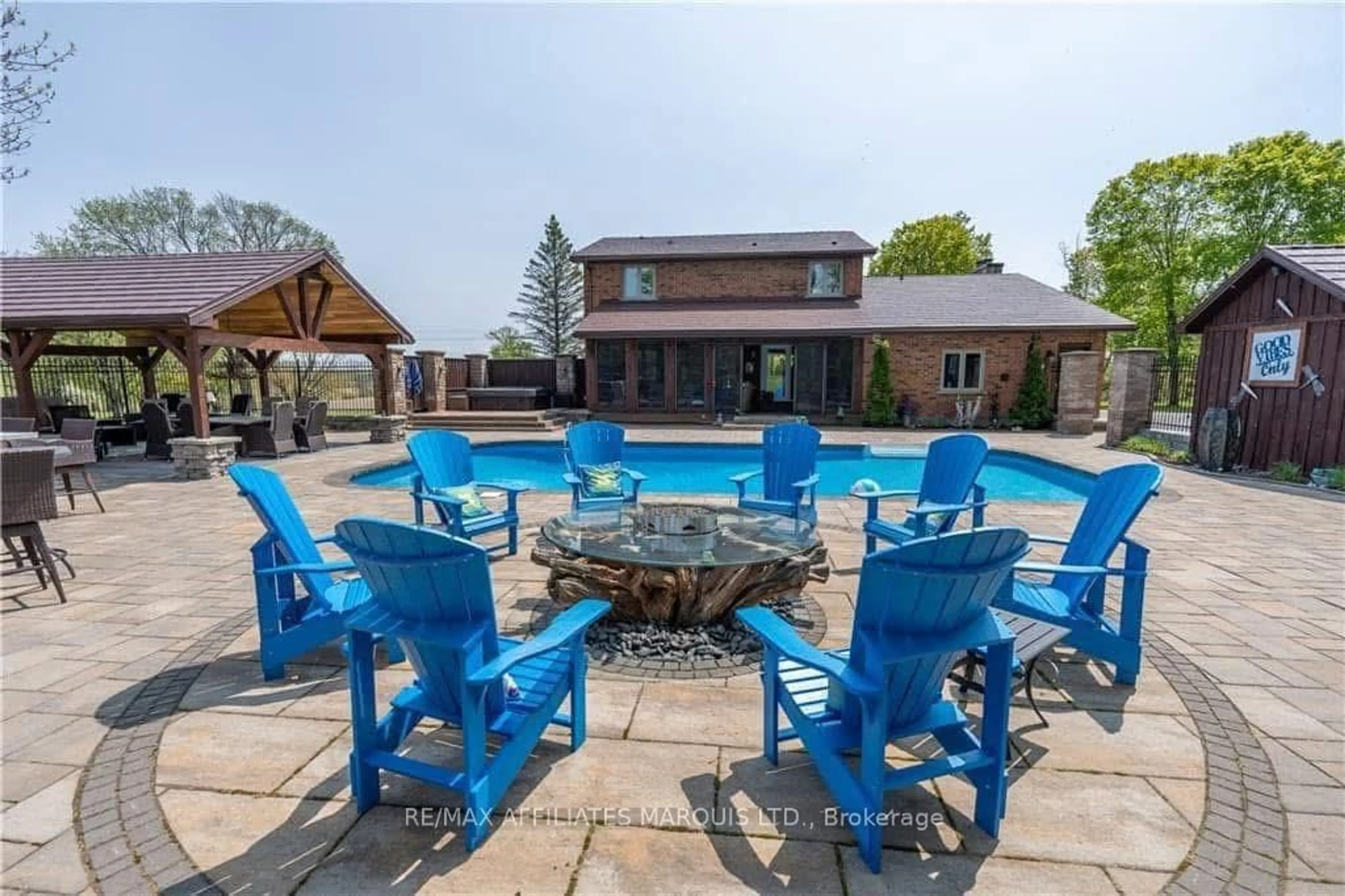 Patio, water/lake/river/ocean view for 18521 COUNTY ROAD 19 Rd, South Glengarry Ontario K0C 2J0