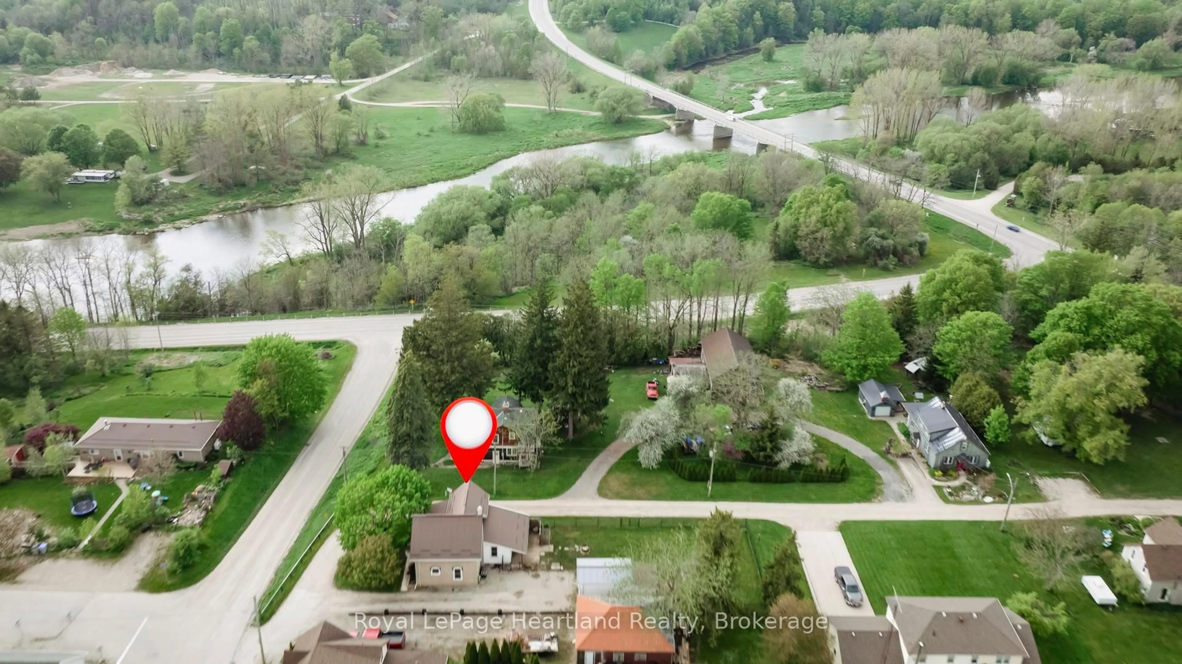 A pic from outside/outdoor area/front of a property/back of a property/a pic from drone, unknown for 102 Goderich St, Ashfield-Colborne-Wawanosh Ontario N0M 1E0
