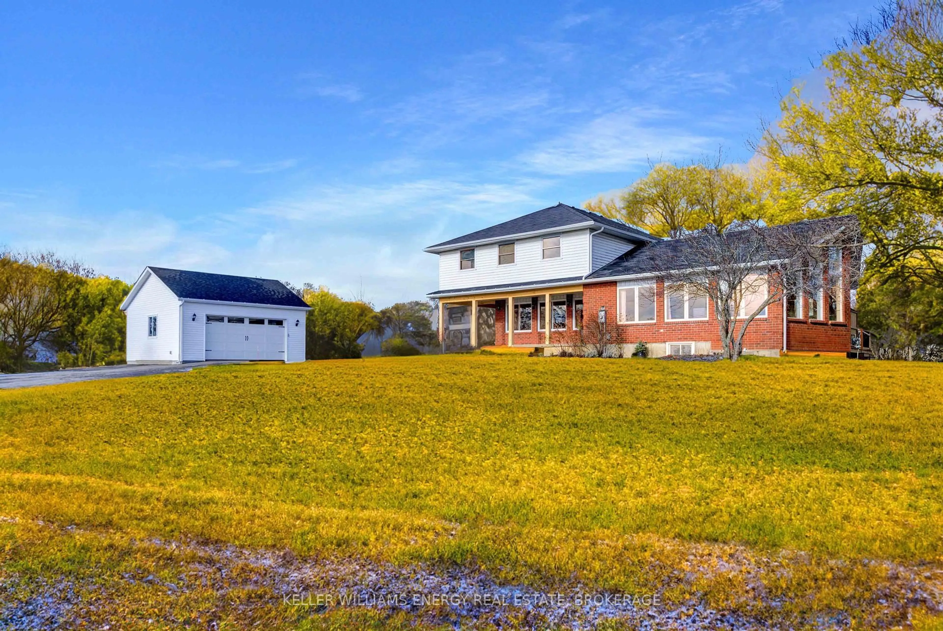 A pic from outside/outdoor area/front of a property/back of a property/a pic from drone, unknown for 30 Oram Rd, Prince Edward County Ontario K0K 1G0