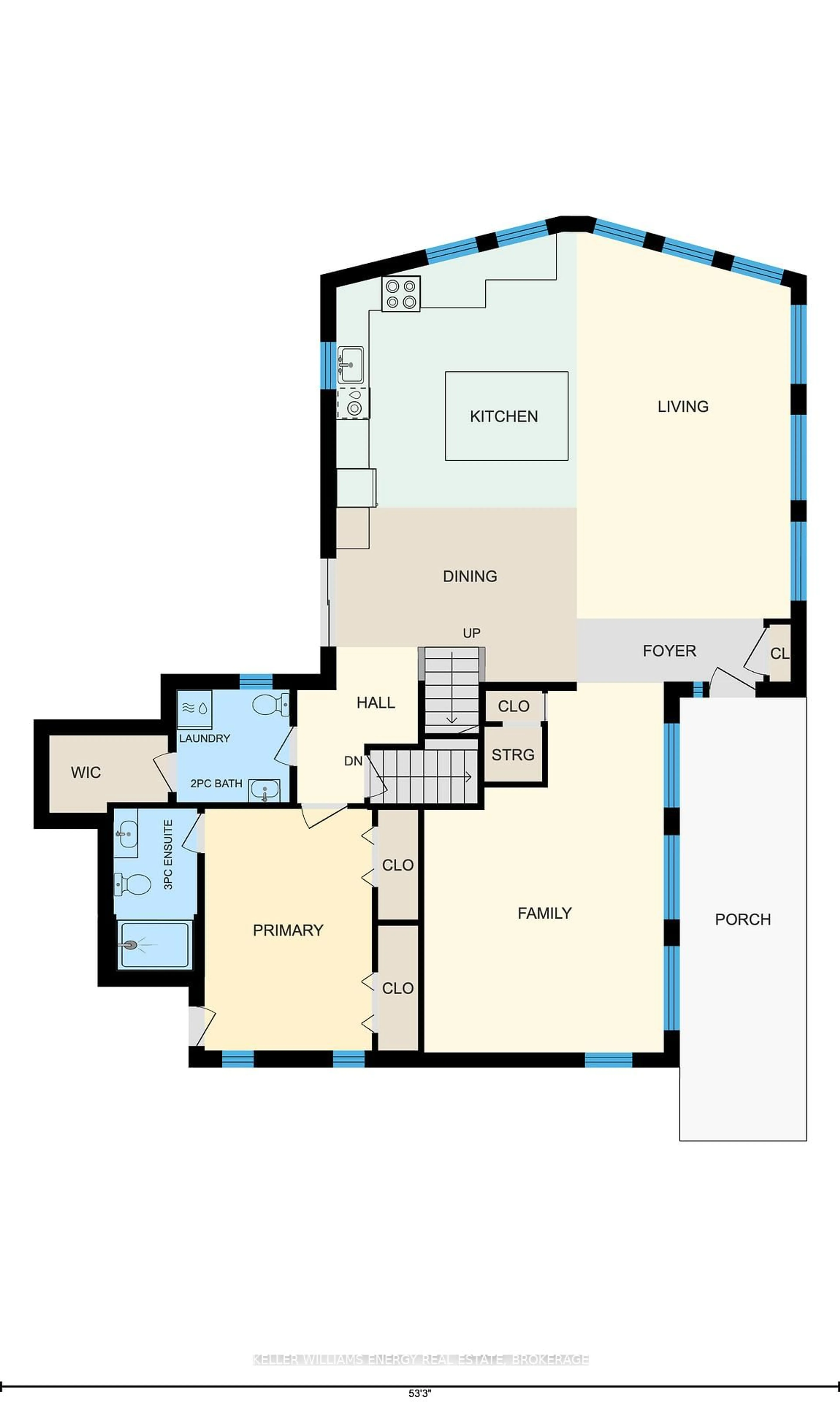 Floor plan for 30 Oram Rd, Prince Edward County Ontario K0K 1G0