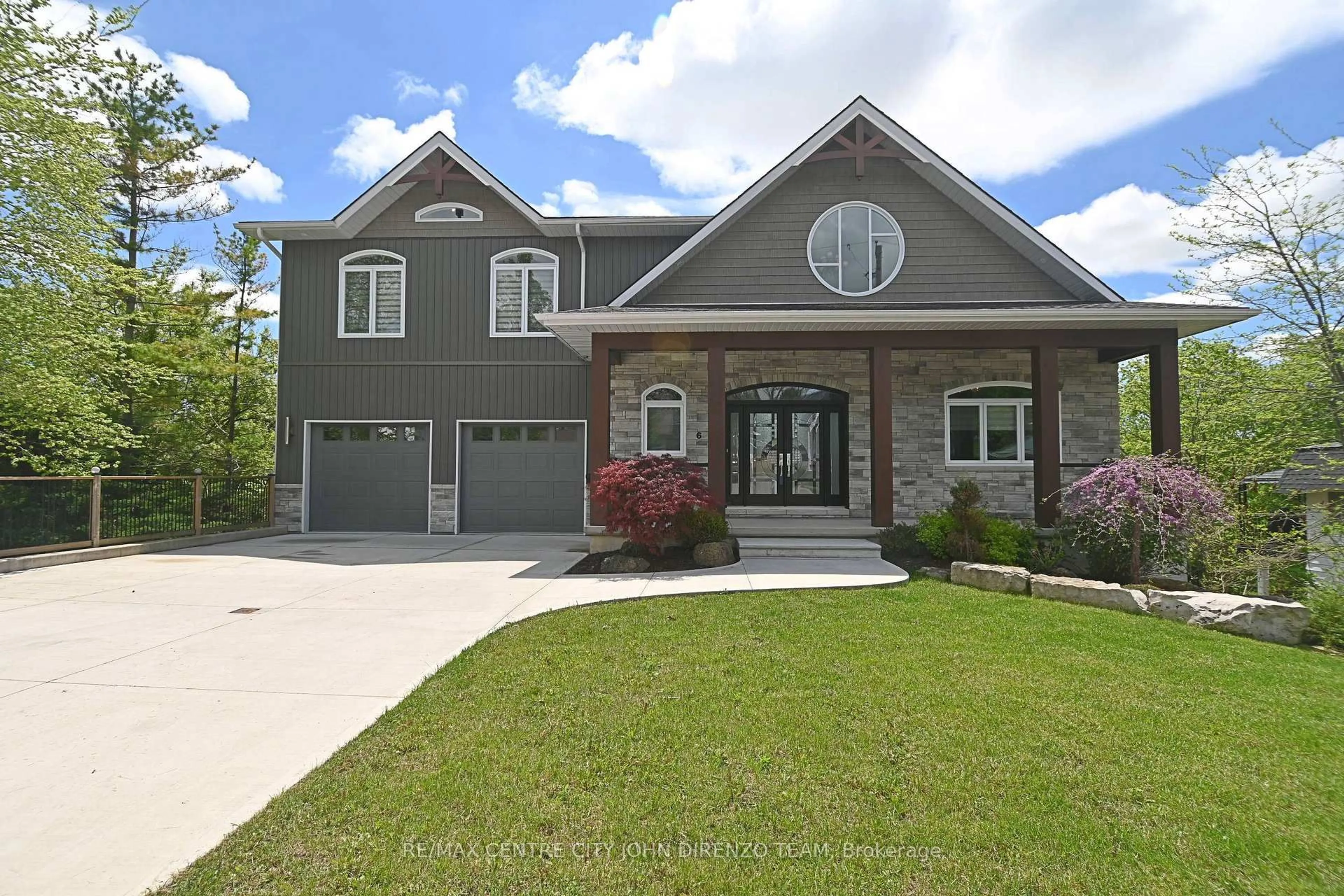 Home with brick exterior material, street for 6 Woodland Rd, Central Elgin Ontario N5P 1P2