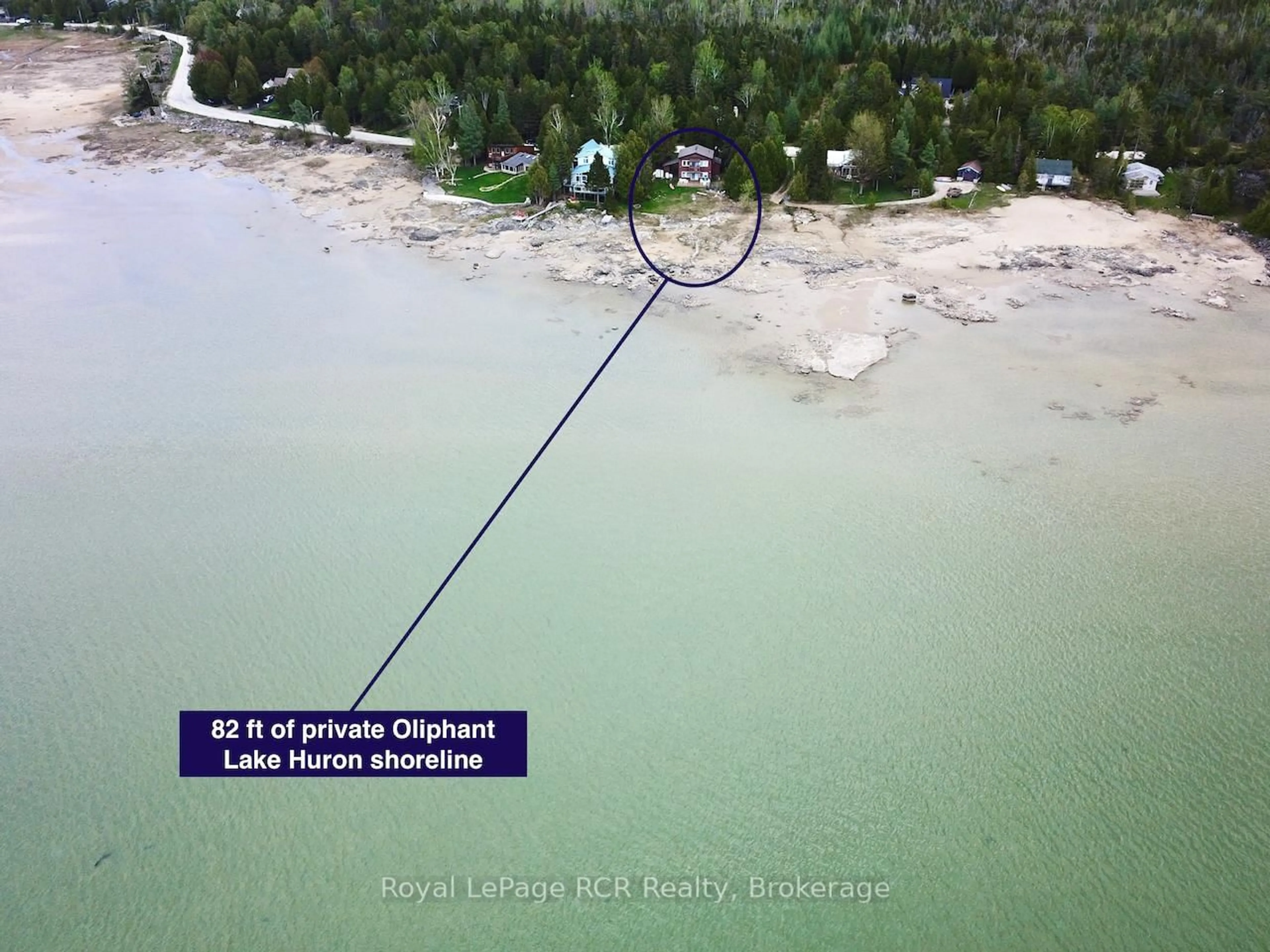 Picture of a map for 384 Bay St, South Bruce Peninsula Ontario N0H 2T0