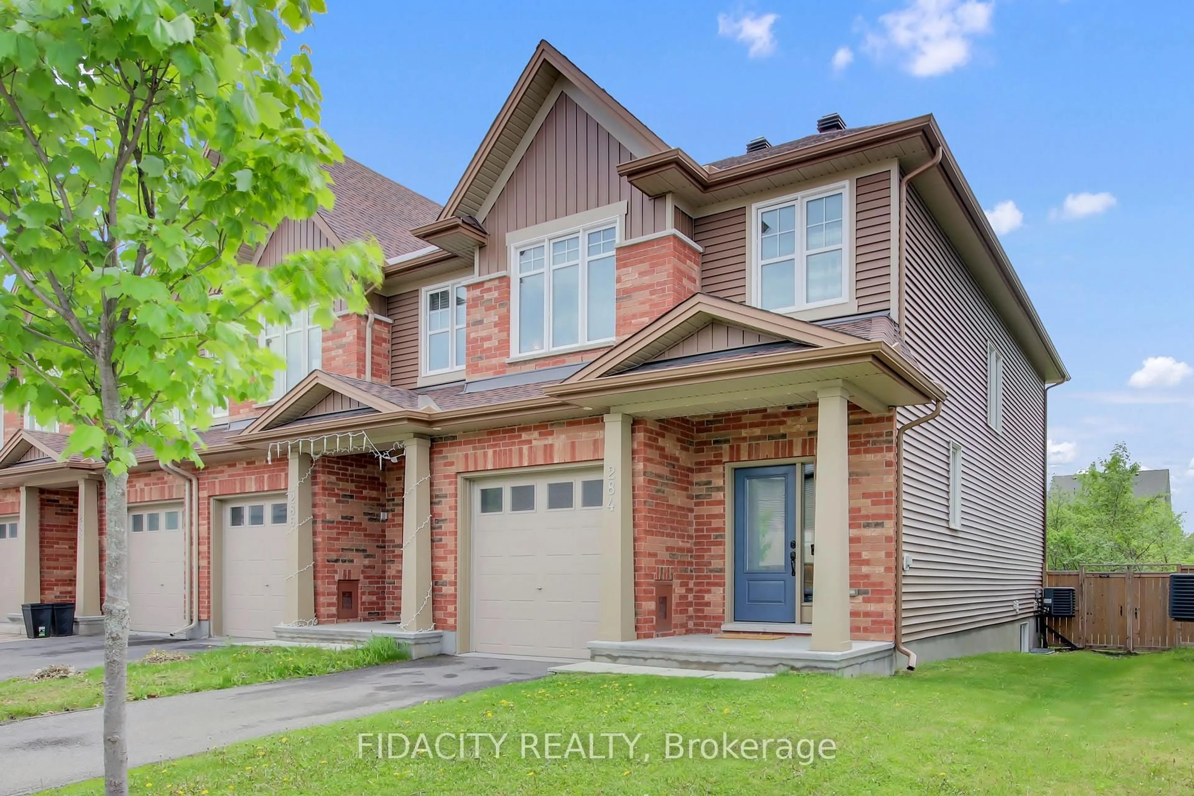 Home with brick exterior material, street for 284 Wood Acres Grve, Ottawa Ontario K1T 0B3