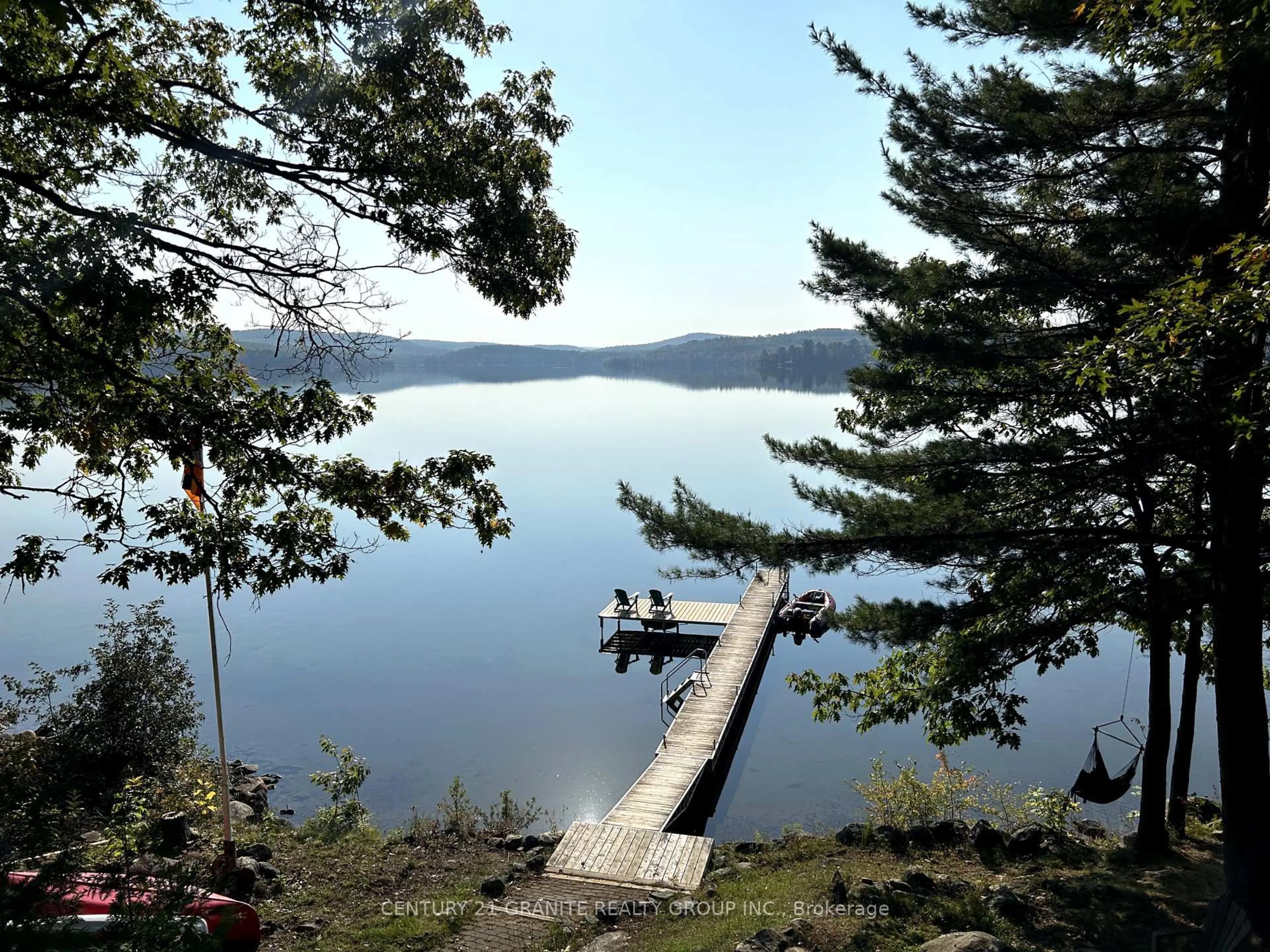 Patio, water/lake/river/ocean view for 42 Harriets Point Rd, Maple Leaf Ontario K0L 2R0