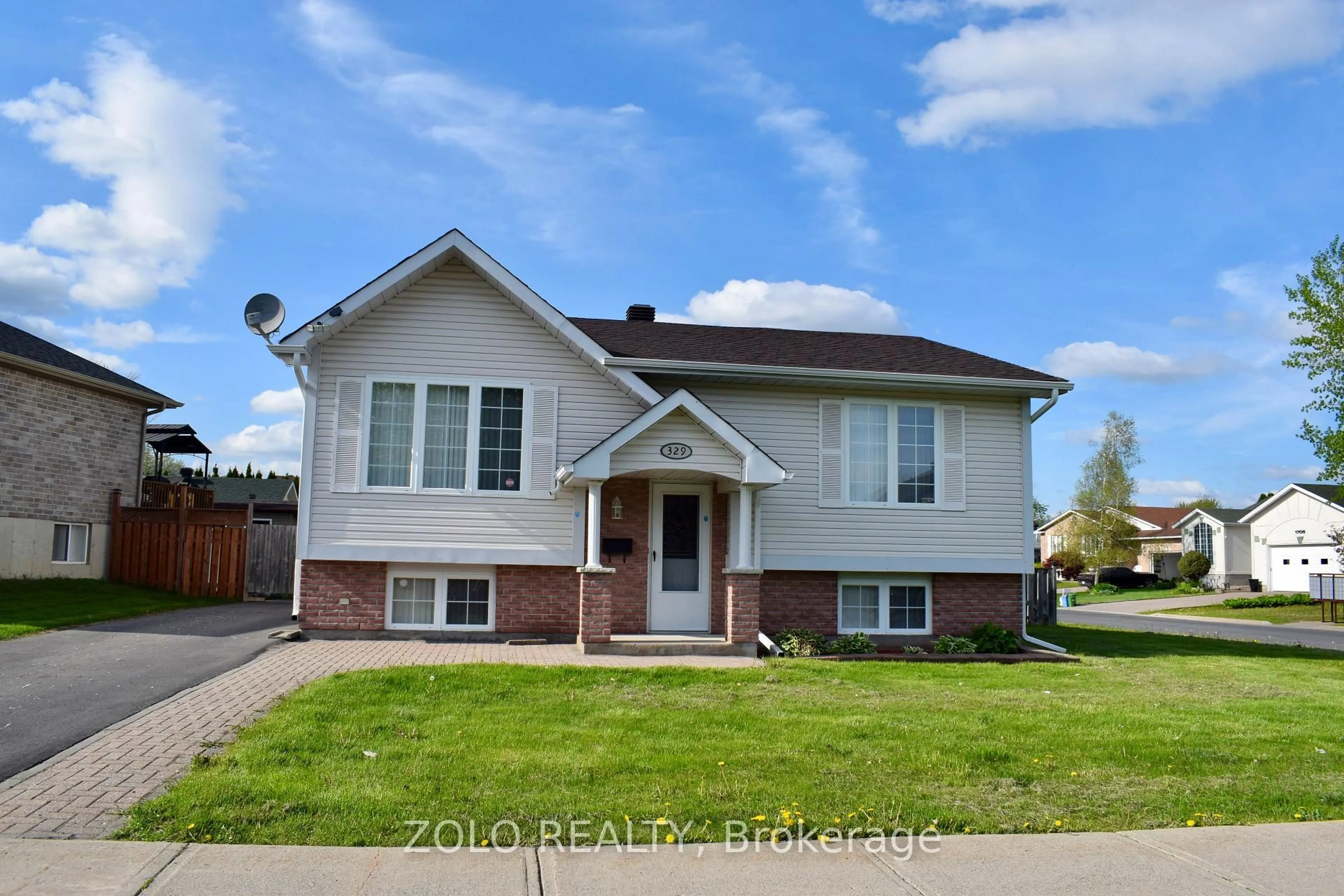 Home with brick exterior material, street for 329 Ellen Ave, Cornwall Ontario K6J 5T7