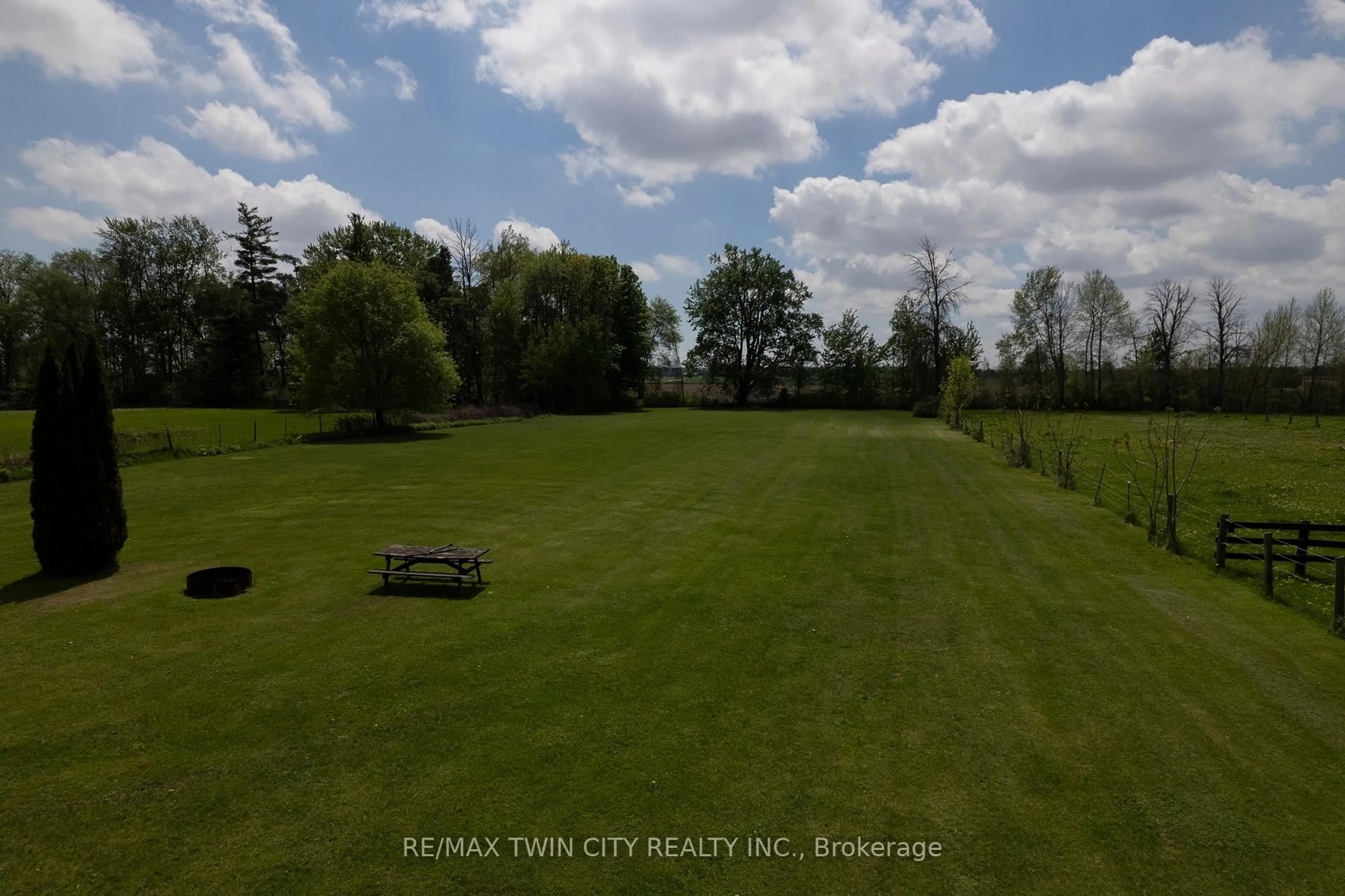 A pic from outside/outdoor area/front of a property/back of a property/a pic from drone, forest/trees view for 129 10th Conc. Rd, Brant Ontario N0E 1A0