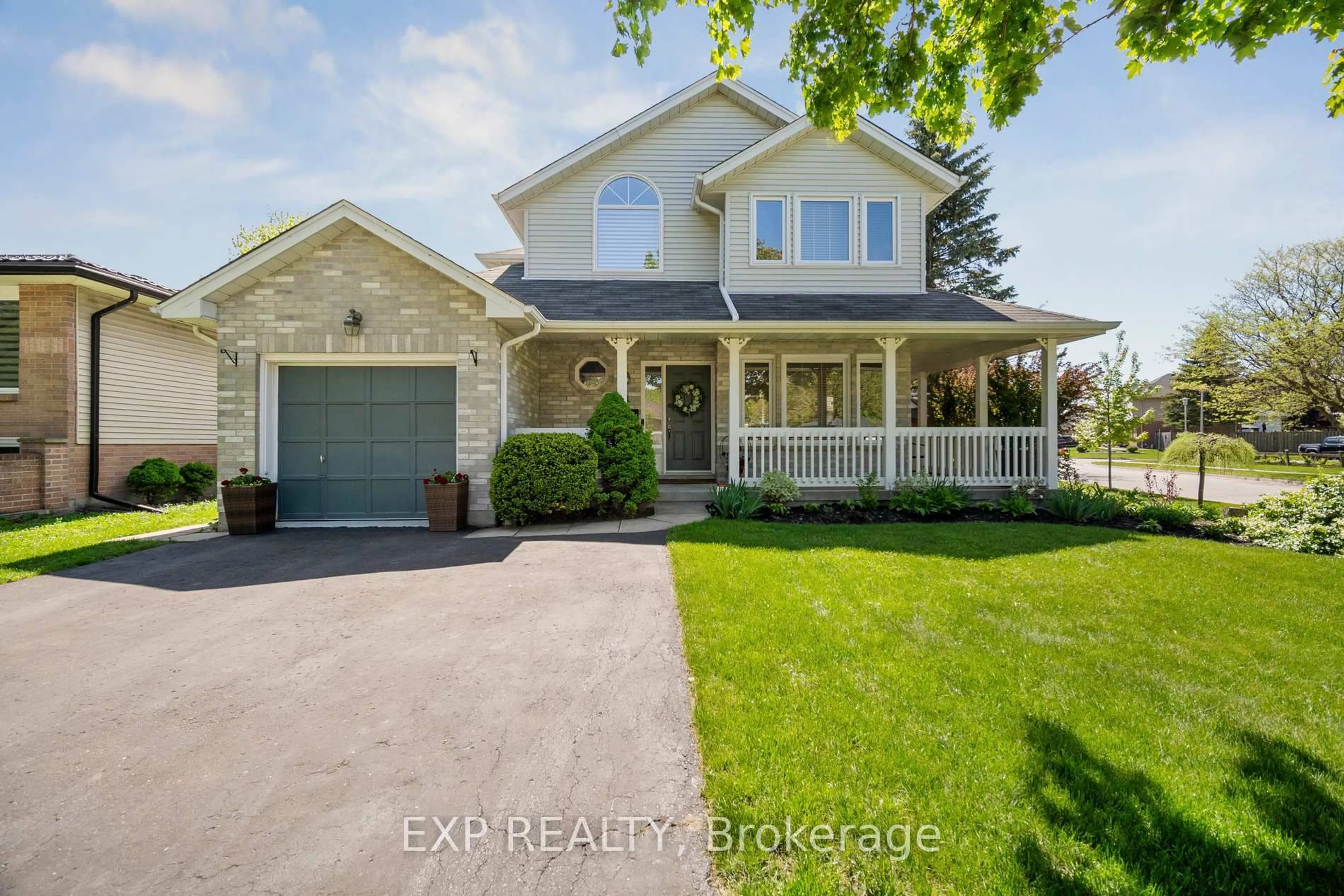 Home with brick exterior material, street for 1 Christians Dr, London East Ontario N5V 4N9
