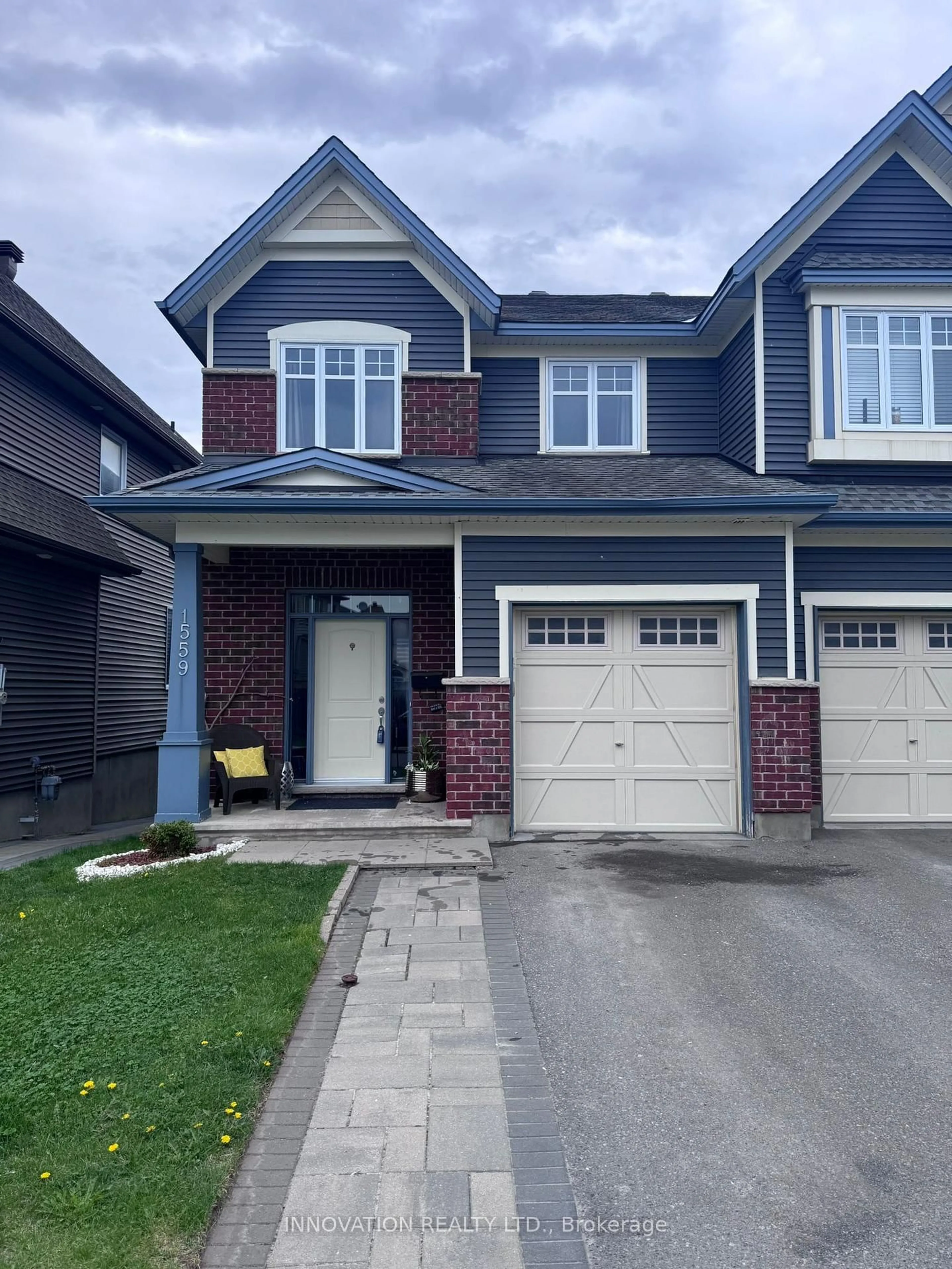 Home with brick exterior material, street for 1559 Carronbridge Circ, Ottawa Ontario K2M 0G8