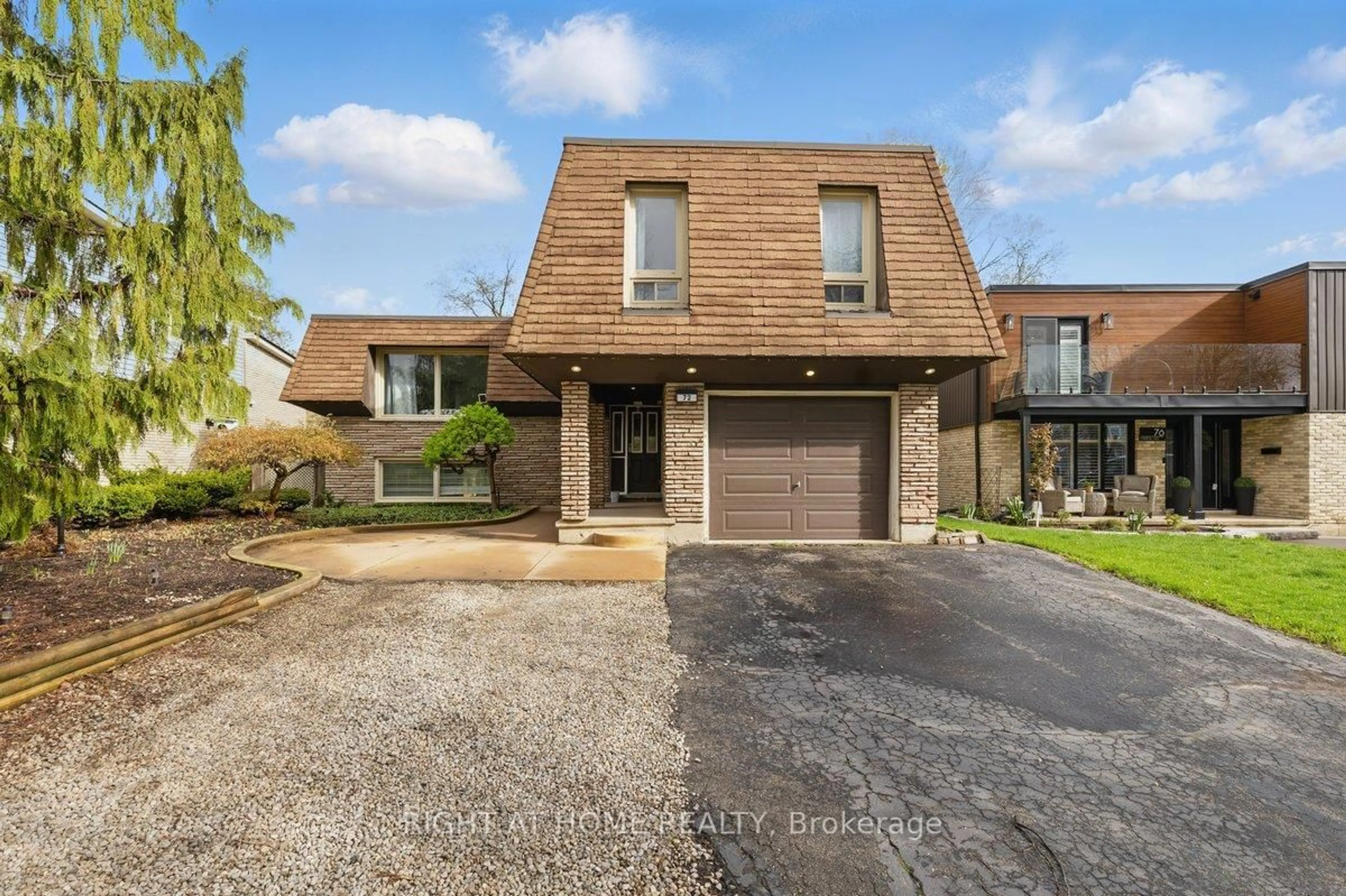 Home with brick exterior material, street for 72 Underhill Cres, Kitchener Ontario N2A 2S8