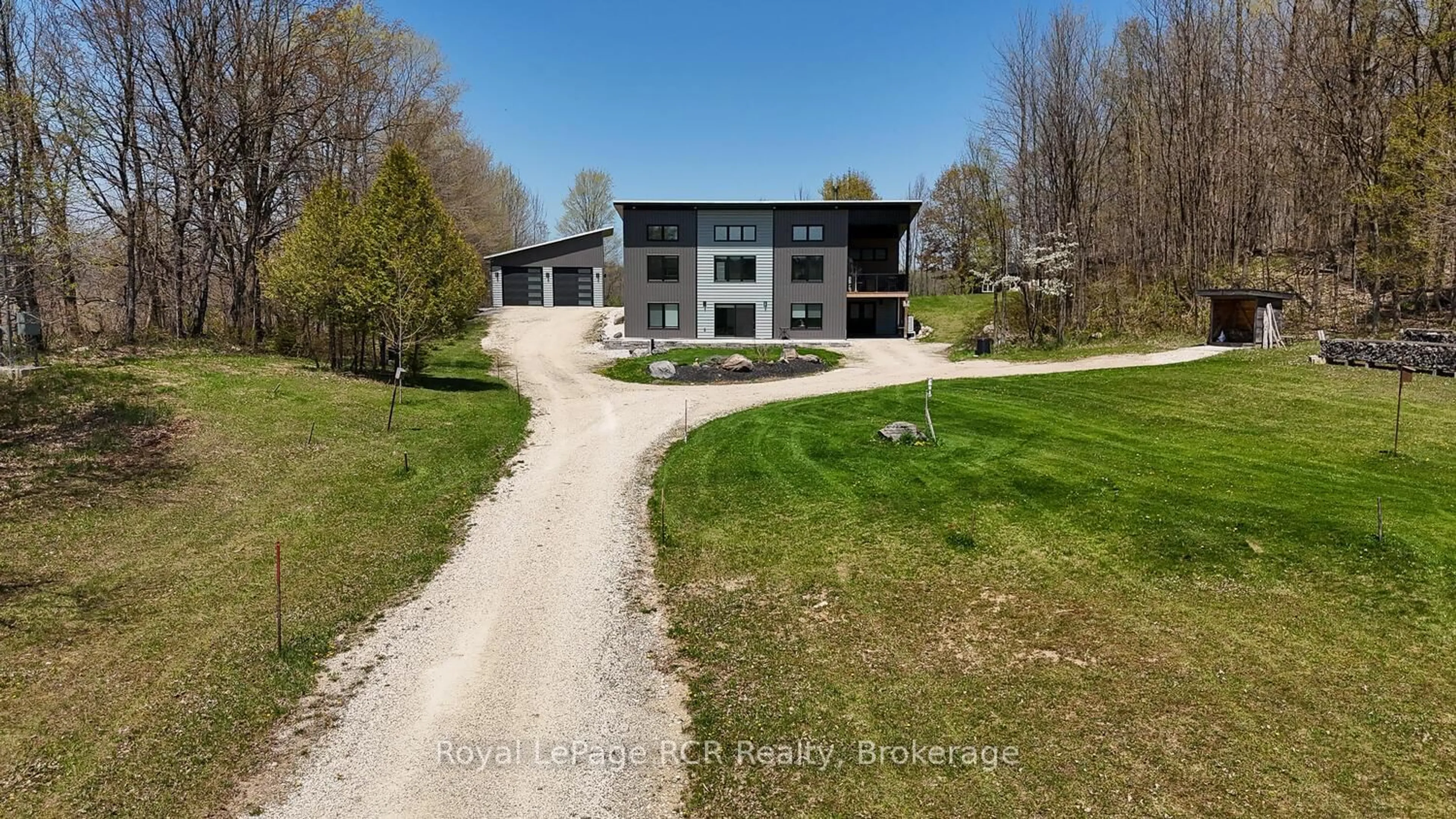 A pic from outside/outdoor area/front of a property/back of a property/a pic from drone, unknown for 384317 Concession 4 Concession, West Grey Ontario N0C 1K0