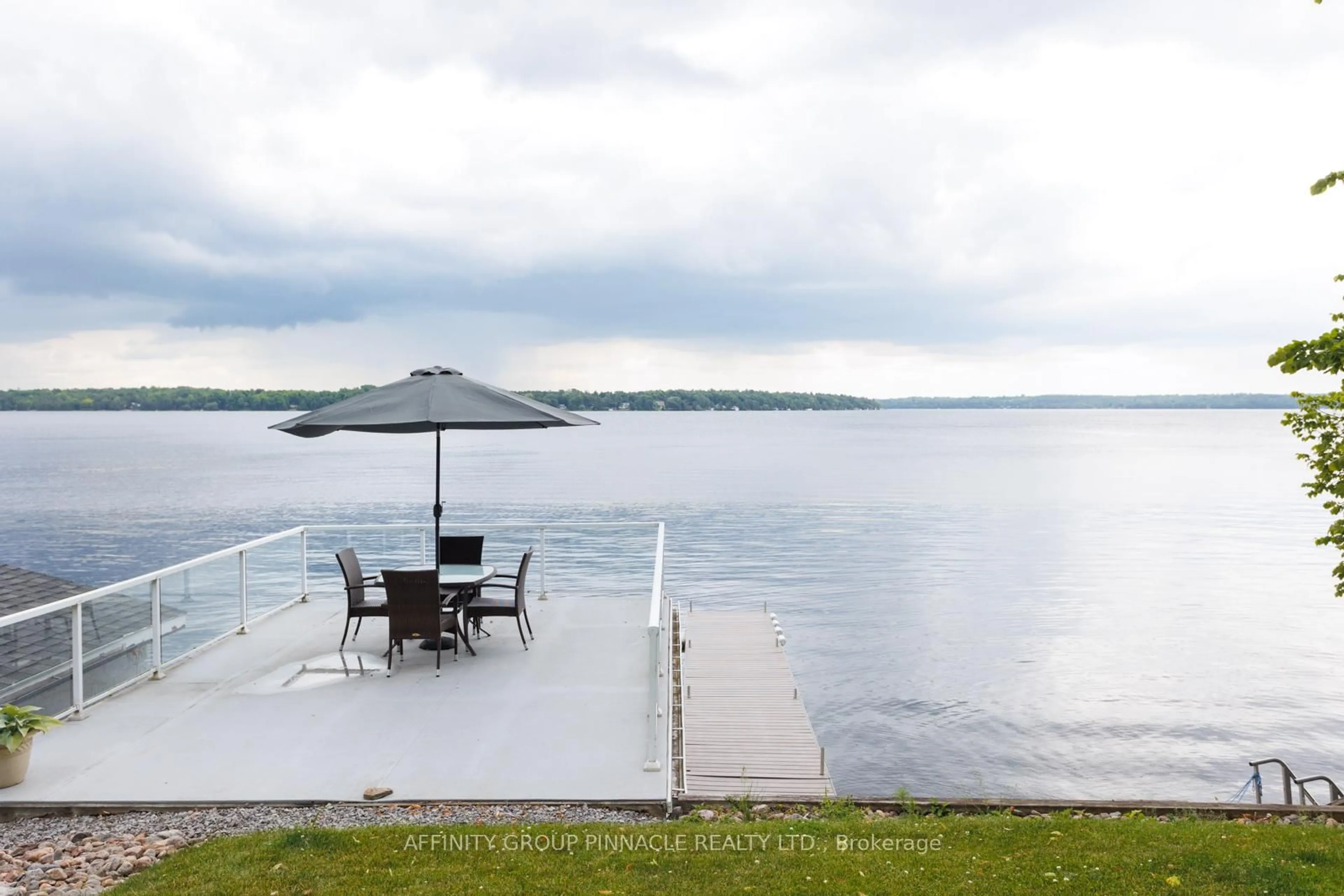 Patio, water/lake/river/ocean view for 64 Glenvale Dr, Kawartha Lakes Ontario K0M 1G0