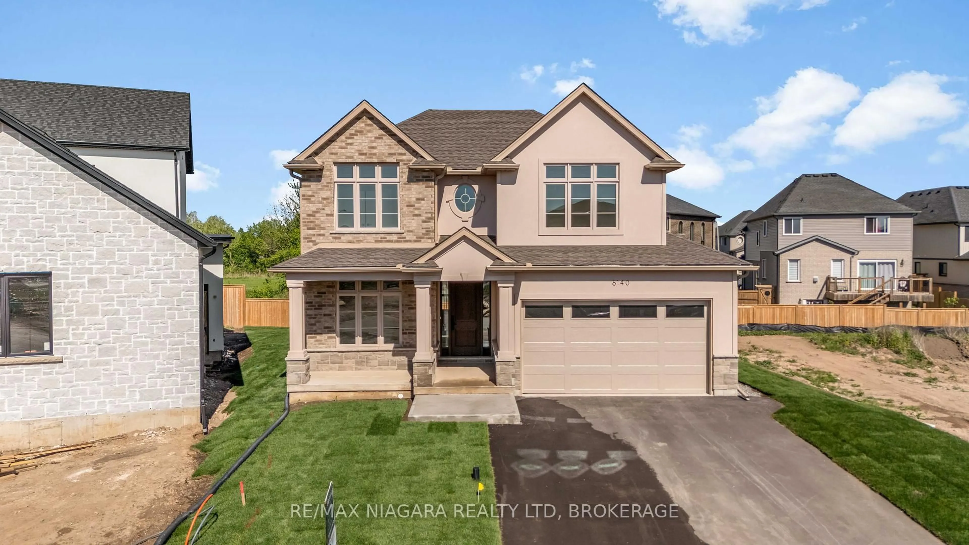 Home with brick exterior material, street for 6140 CURLIN Cres #LOT 24, Niagara Falls Ontario L2H 1H4