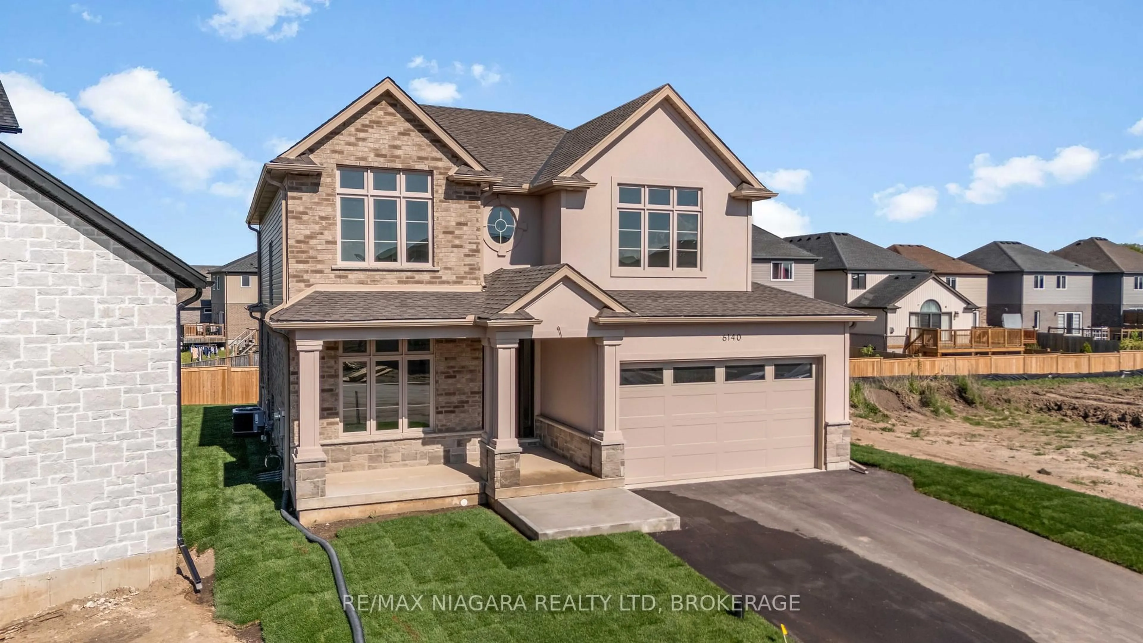 Home with brick exterior material, street for 6140 CURLIN Cres #LOT 24, Niagara Falls Ontario L2H 1H4