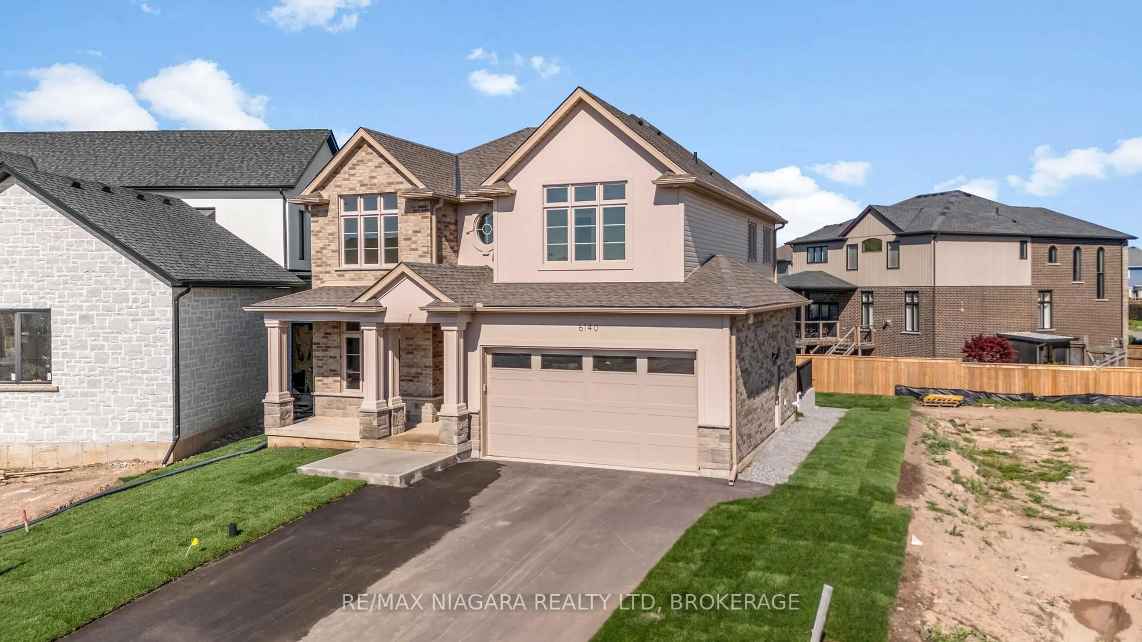 Home with brick exterior material, street for 6140 CURLIN Cres #LOT 24, Niagara Falls Ontario L2H 1H4