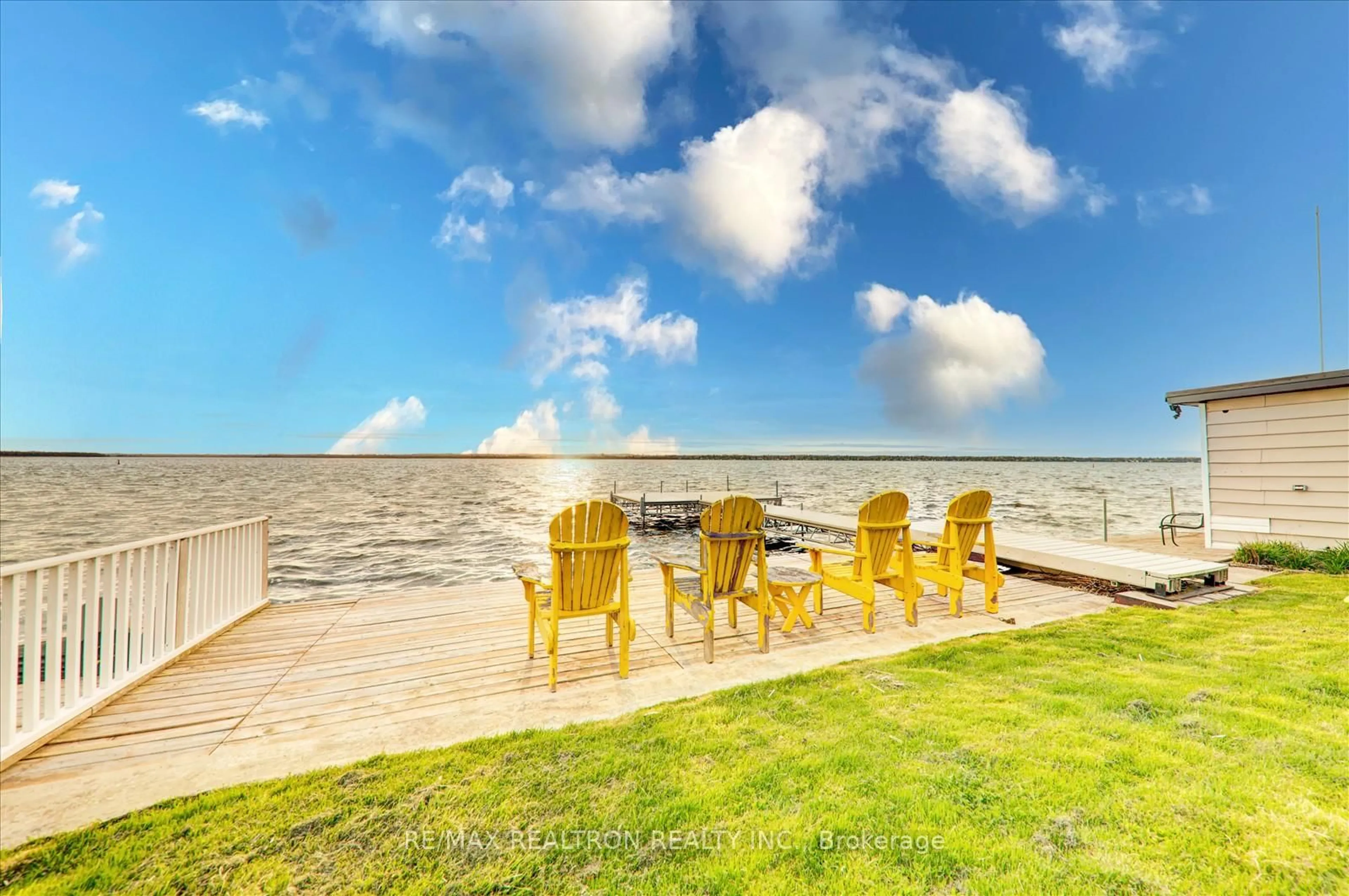 Patio, water/lake/river/ocean view for 213 Snug Harbour Rd, Kawartha Lakes Ontario K9V 4R6