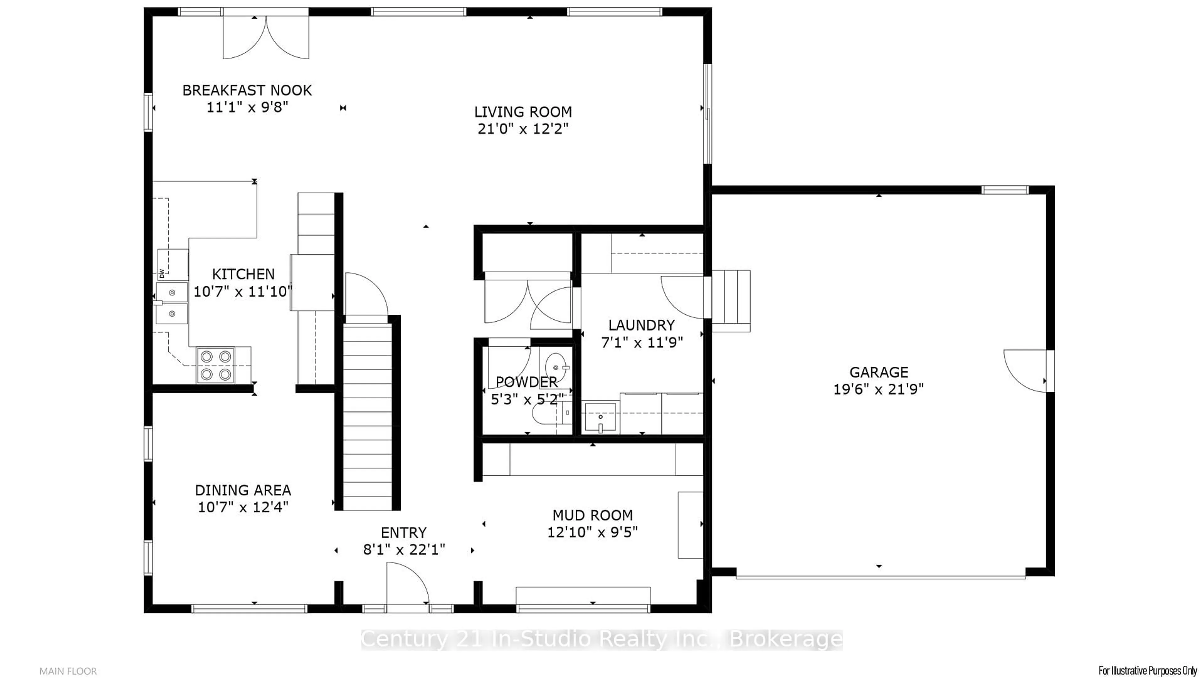 Floor plan for 857 Sumpton St, Saugeen Shores Ontario N0H 2C2