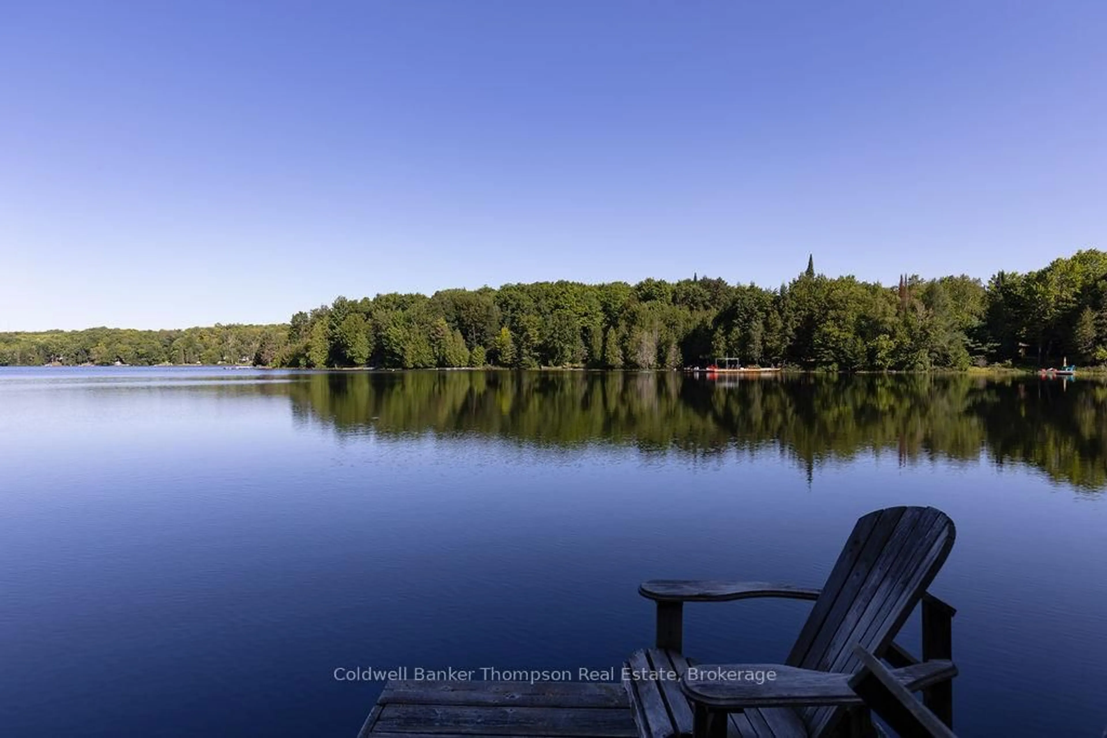 Patio, water/lake/river/ocean view for 22 Frank Lane, Perry Ontario P0A 1J0