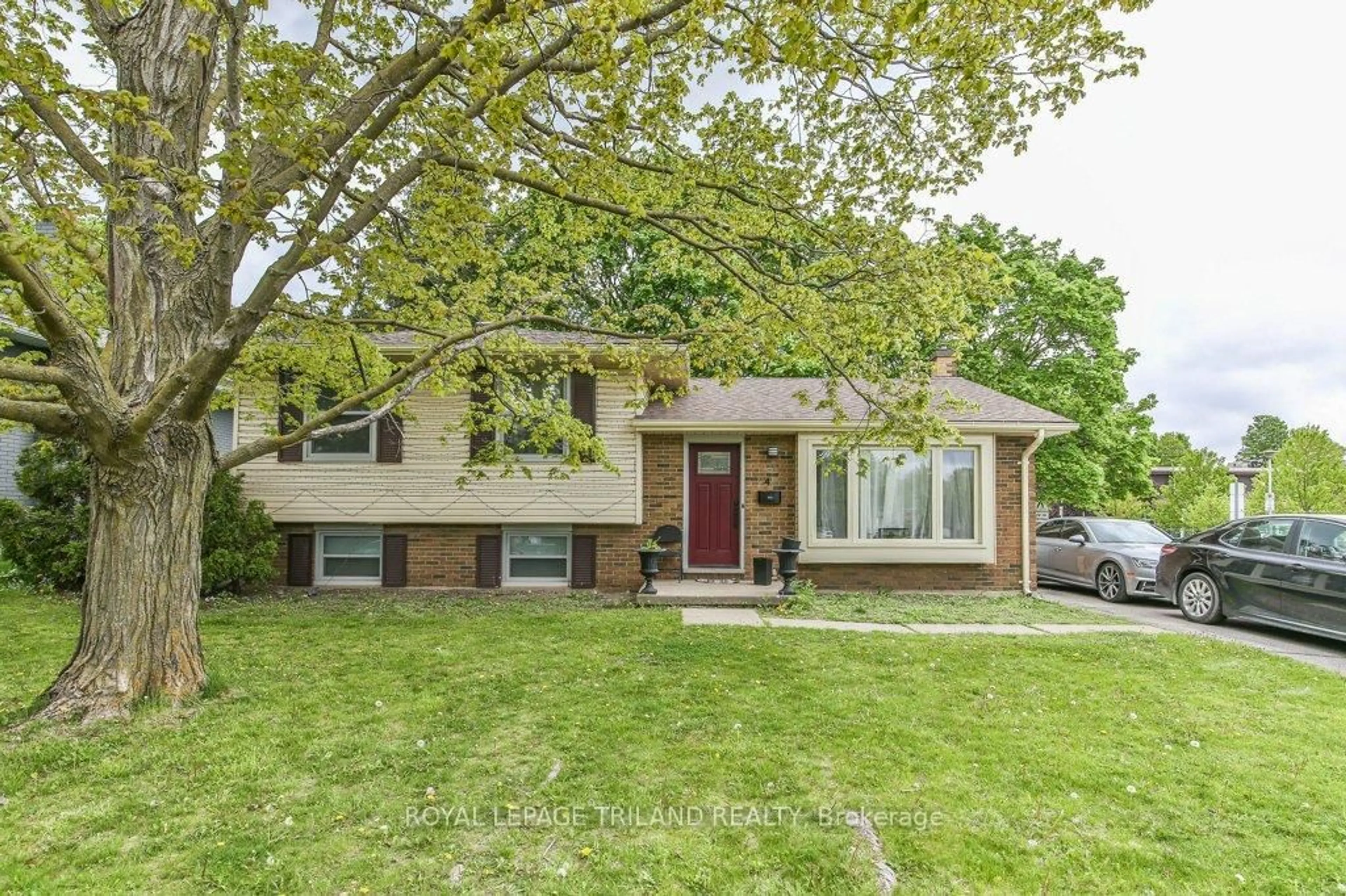 Home with brick exterior material, street for 4 MAXWELL Cres, London North Ontario N5X 1Z1