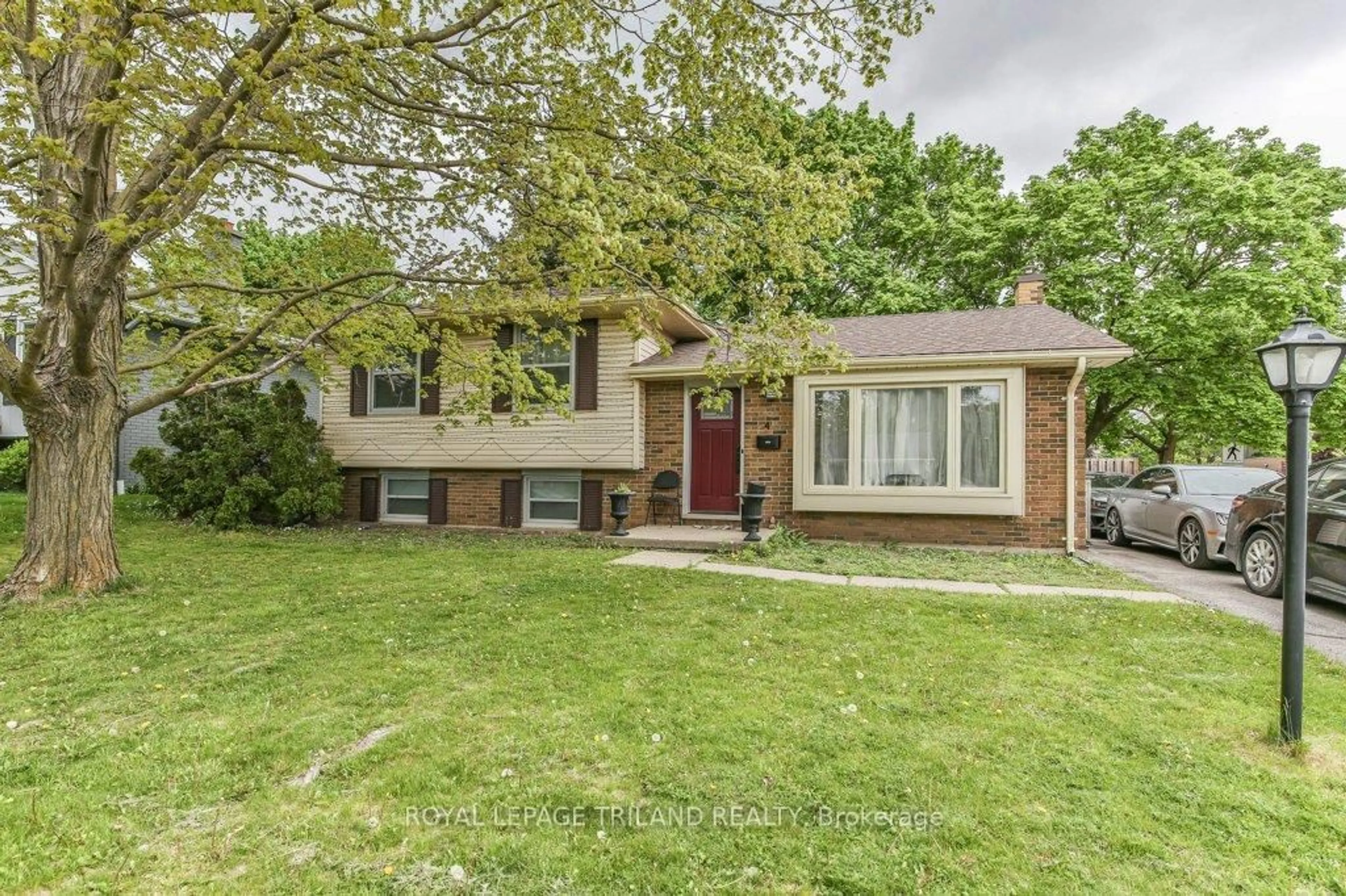 Home with brick exterior material, street for 4 MAXWELL Cres, London North Ontario N5X 1Z1