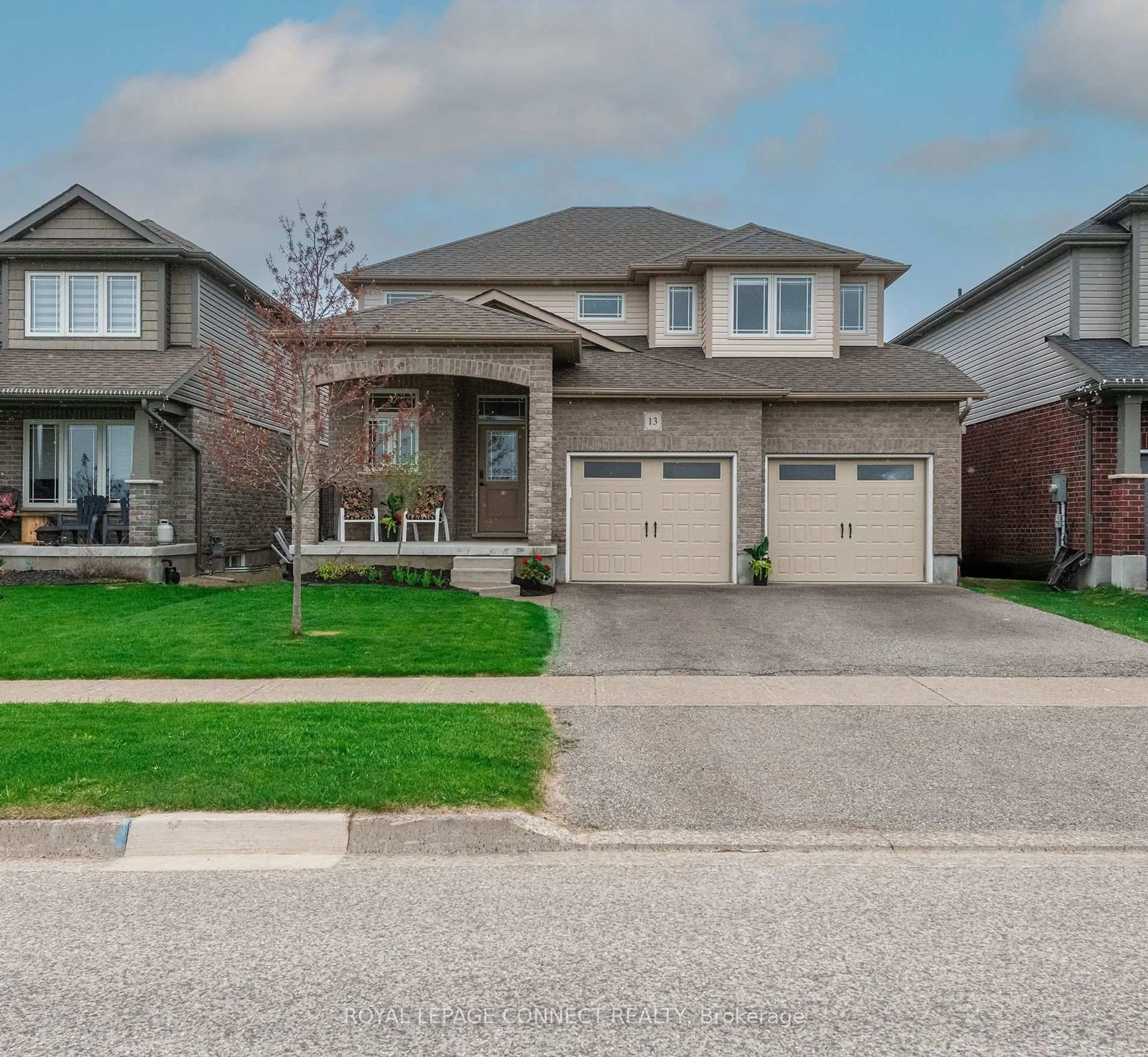 Home with brick exterior material, street for 13 Hunt St, East Luther Grand Valley Ontario L9W 6W5