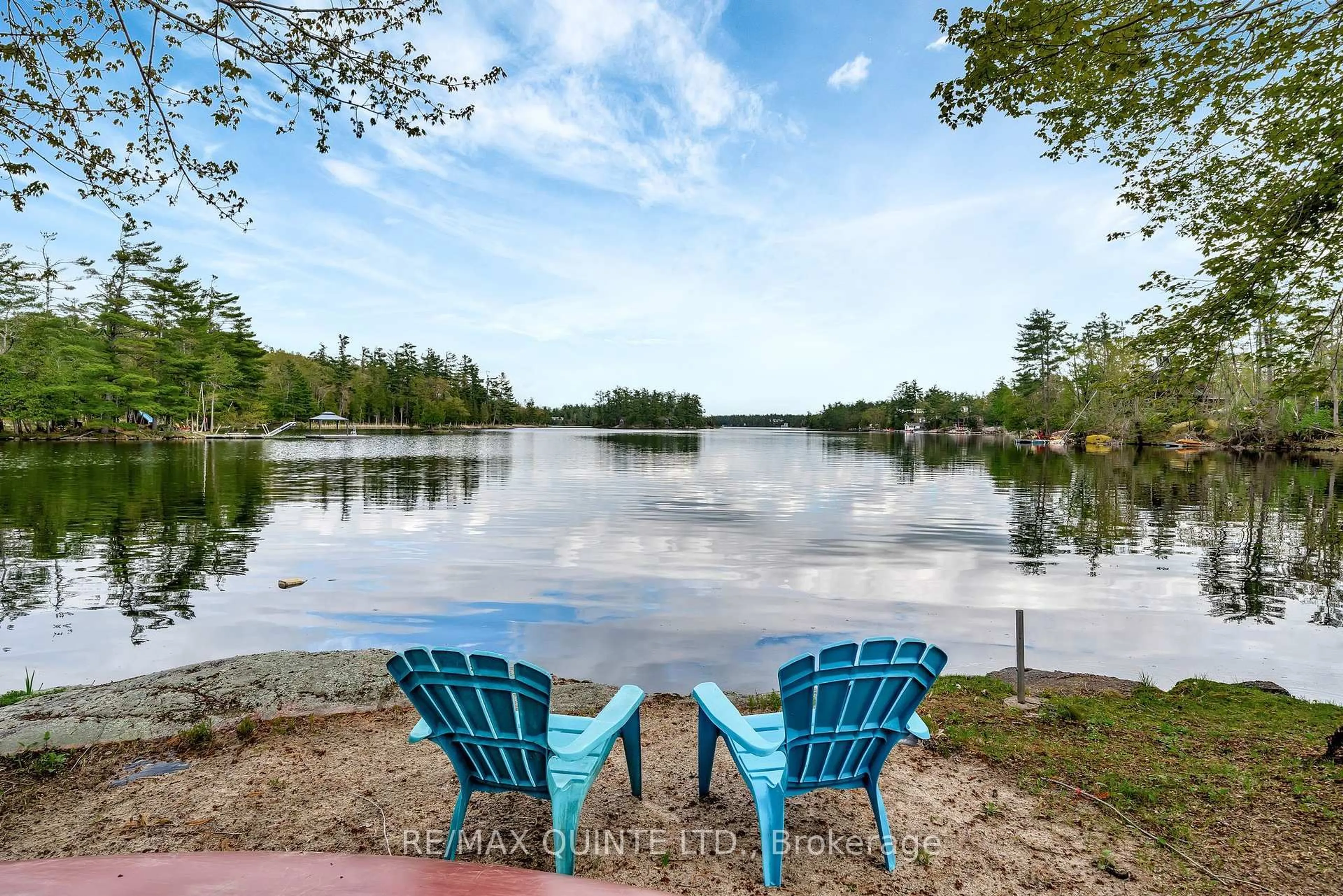 Patio, water/lake/river/ocean view for 2 Fire Route 2 Rte, Trent Lakes Ontario K0L 1J0