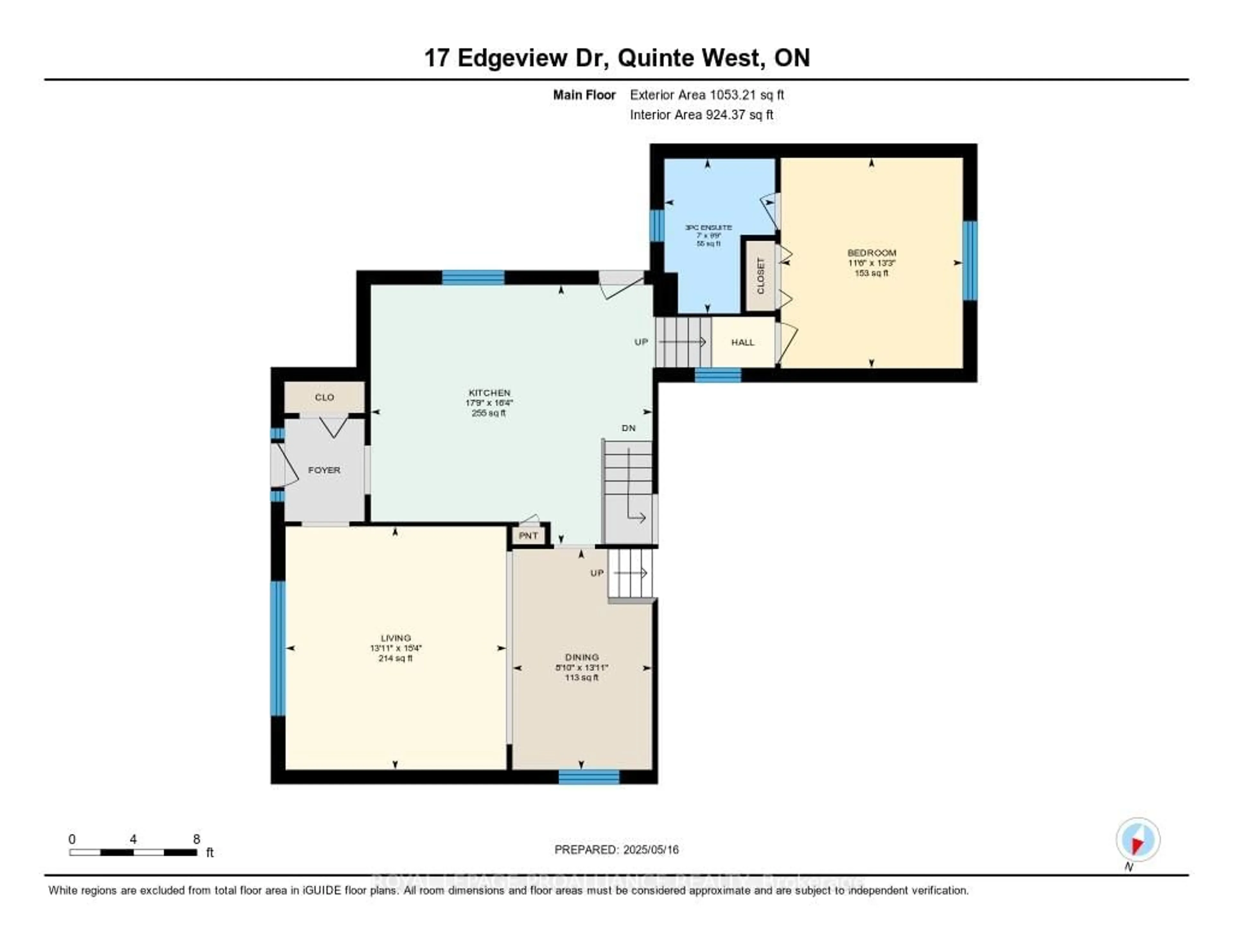Floor plan for 17 Edgeview Dr, Quinte West Ontario K8V 3G2