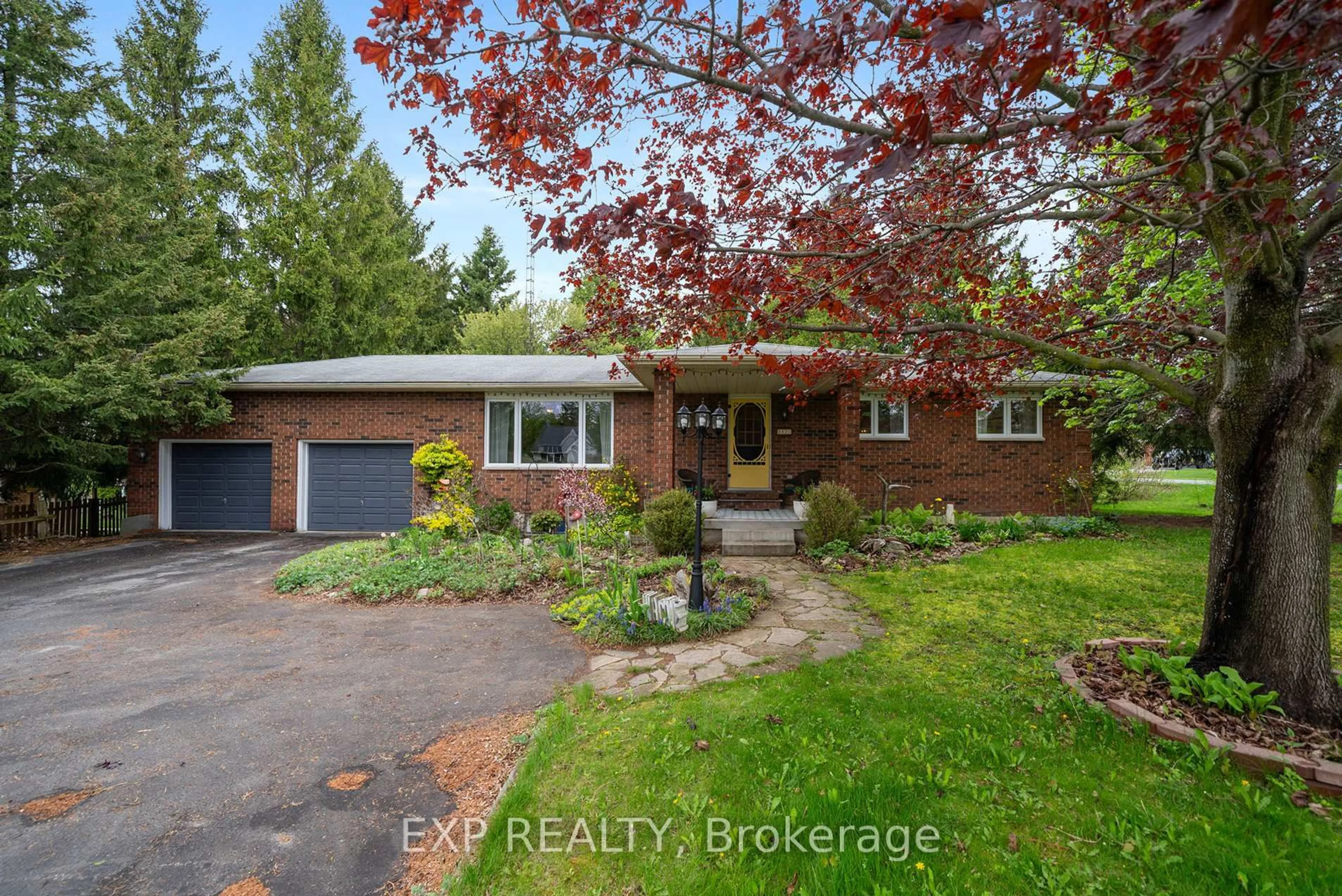 Home with brick exterior material, street for 8570 Danforth Rd, Hamilton Township Ontario K9A 0T7