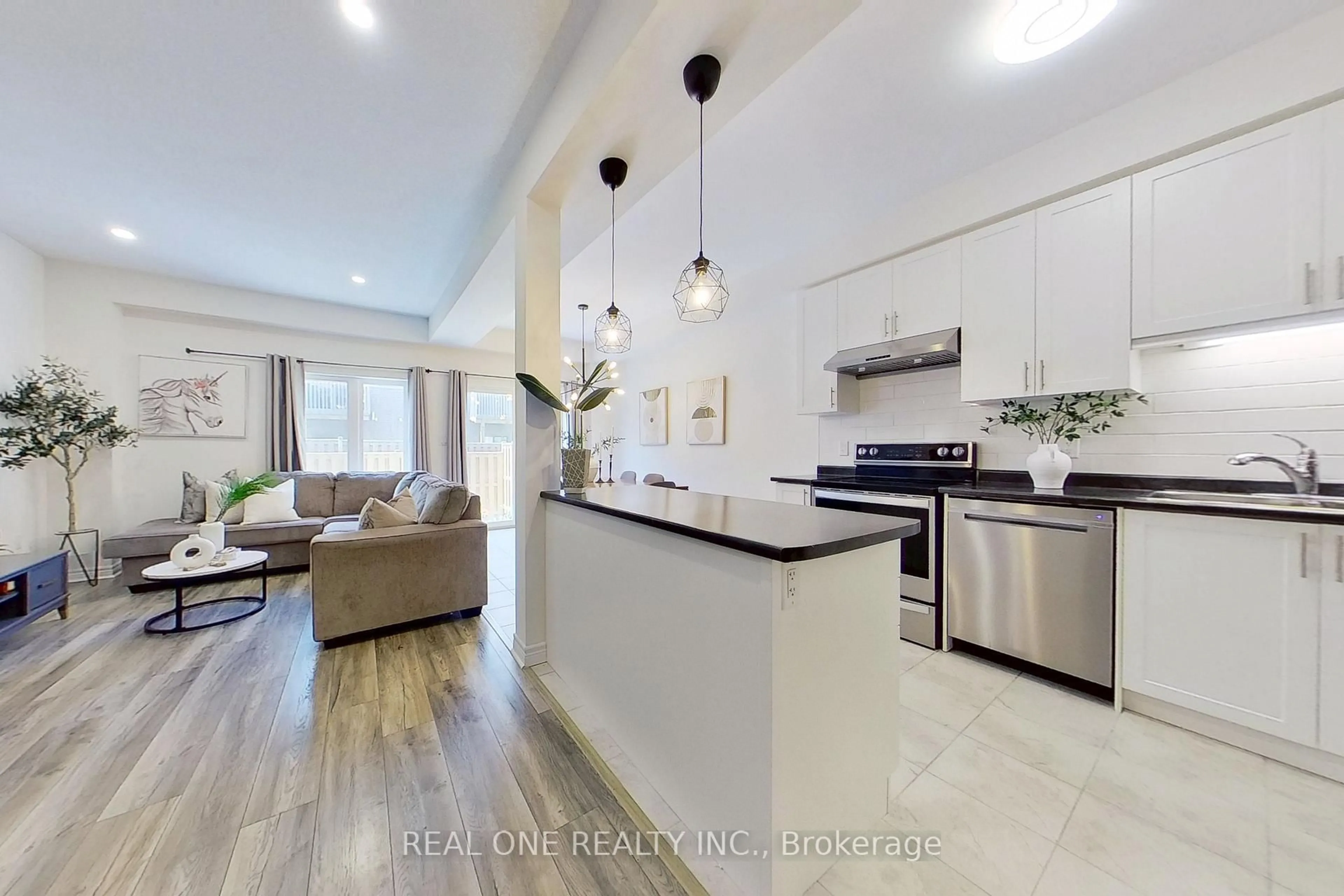 Open concept kitchen, unknown for 31 Garlent Ave, Hamilton Ontario L9K 0J9