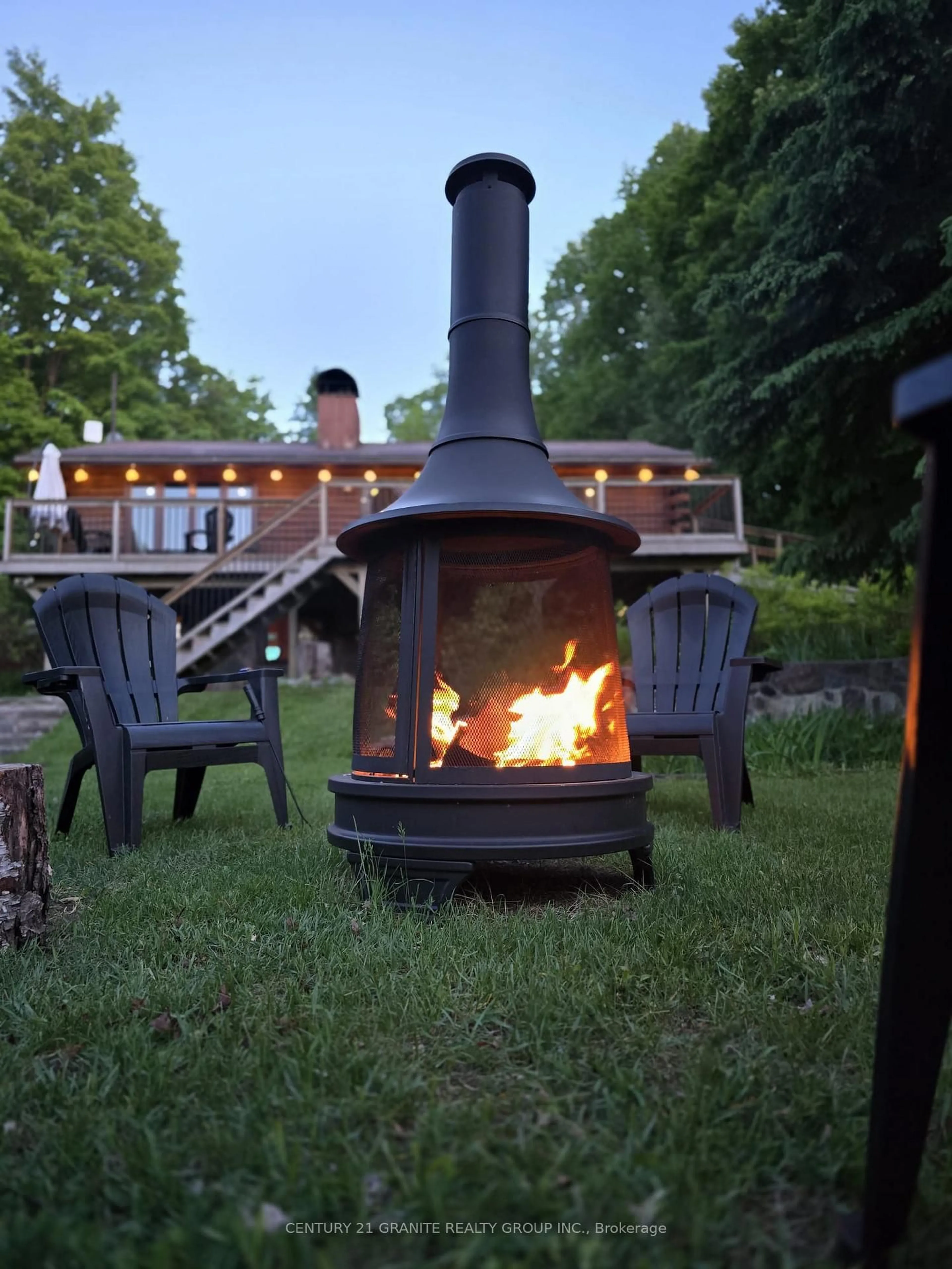 Patio, street for 61 Wykes Rd, Bancroft Ontario K0L 1C0